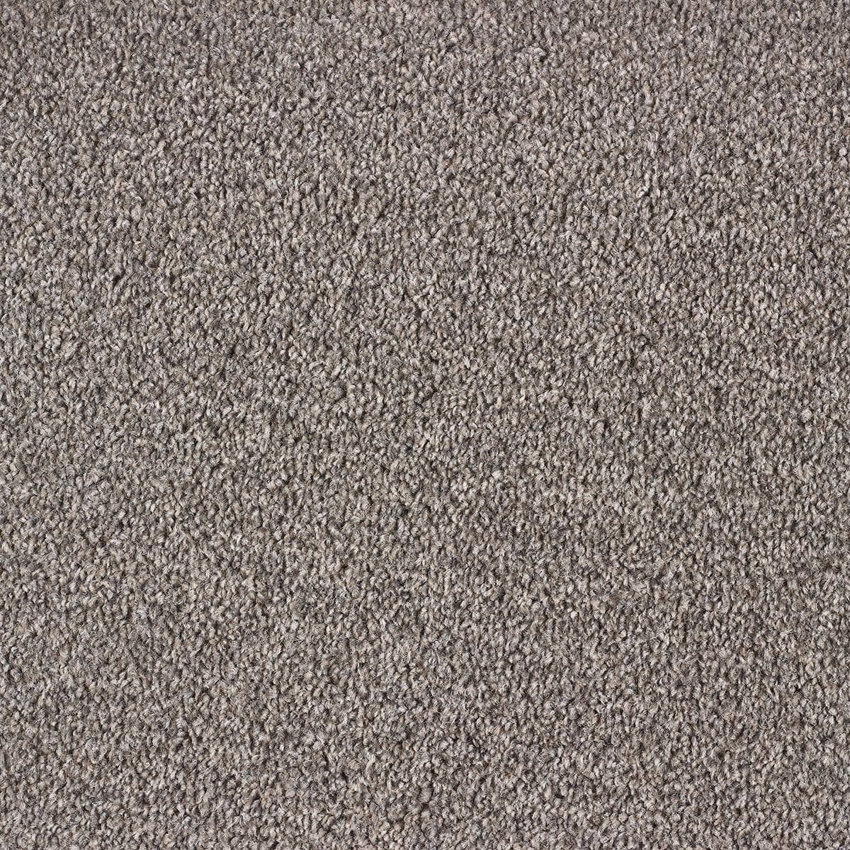 Close-up of grey looped carpet texture covering the entire image.