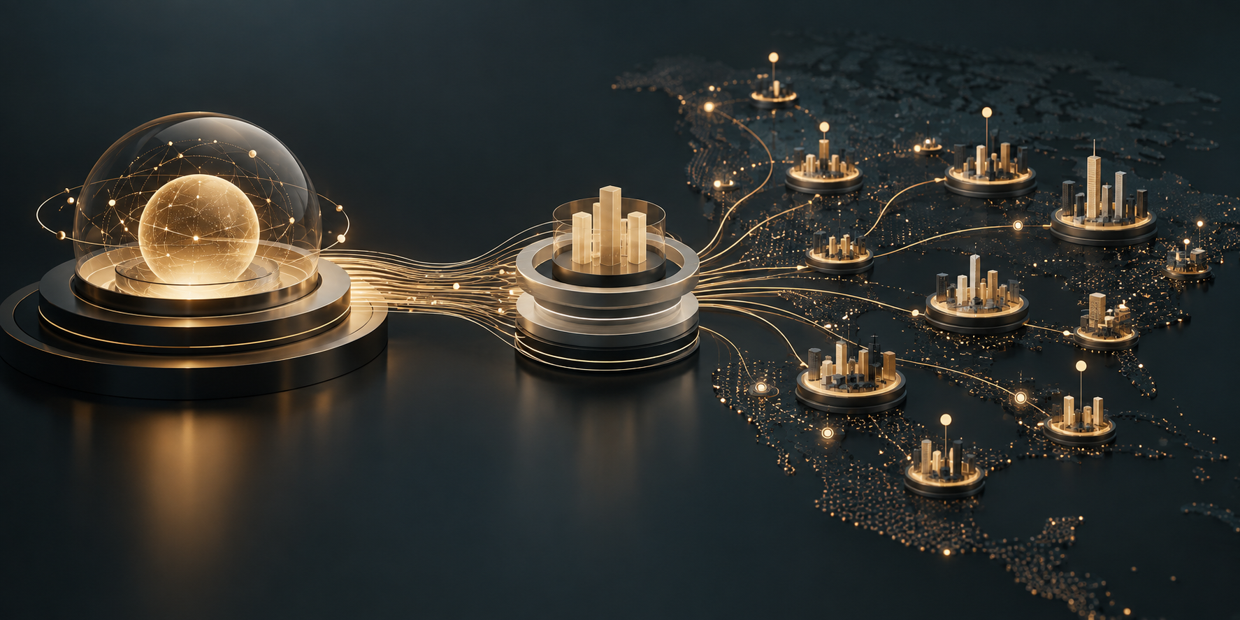 Enterprise channel-sales program connecting a technology platform with target markets across the United States