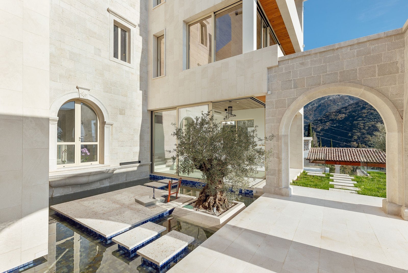 Designer Villa with Panoramic Bay Views in Donja Lastva, Tivat