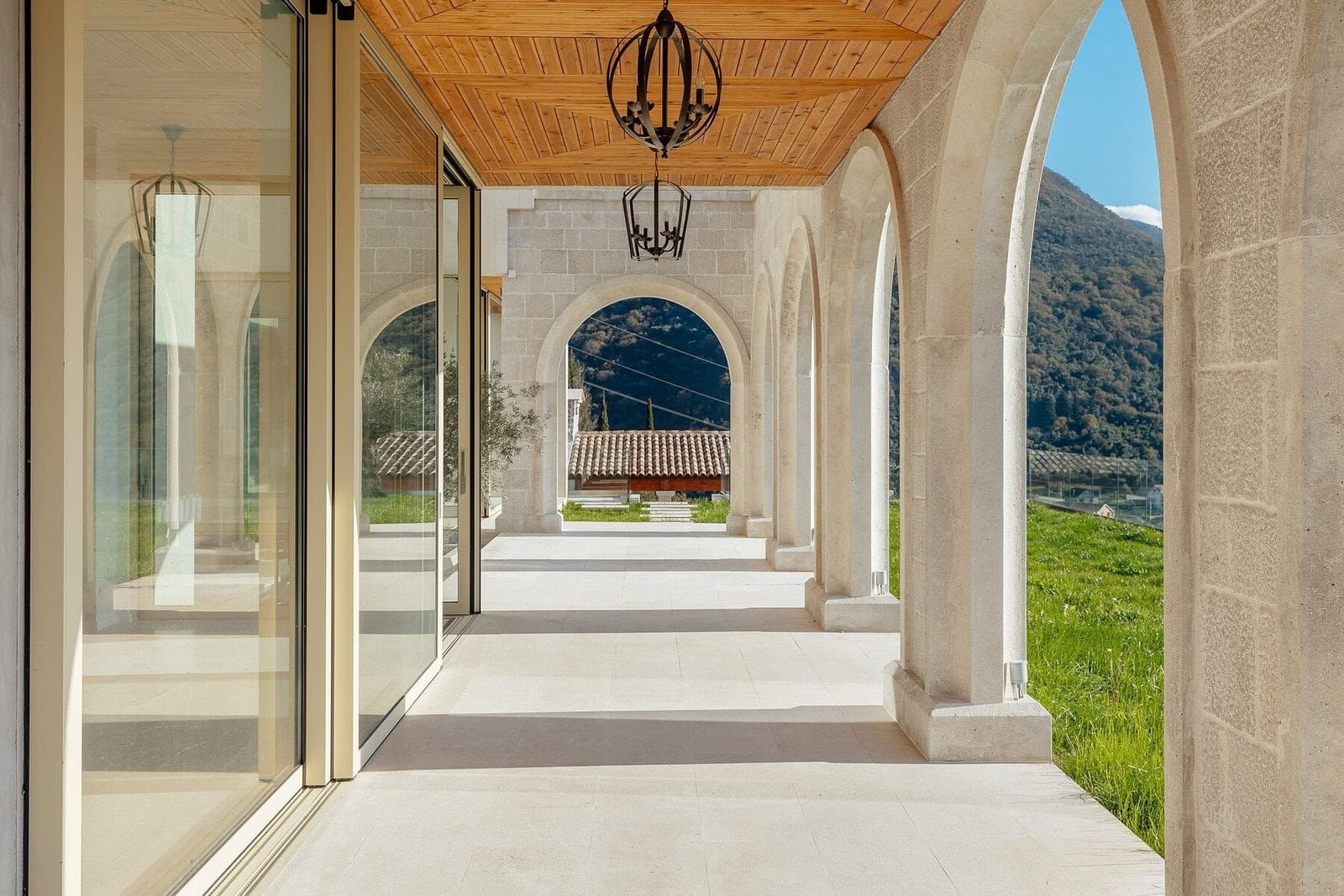 Designer Villa with Panoramic Bay Views in Donja Lastva, Tivat