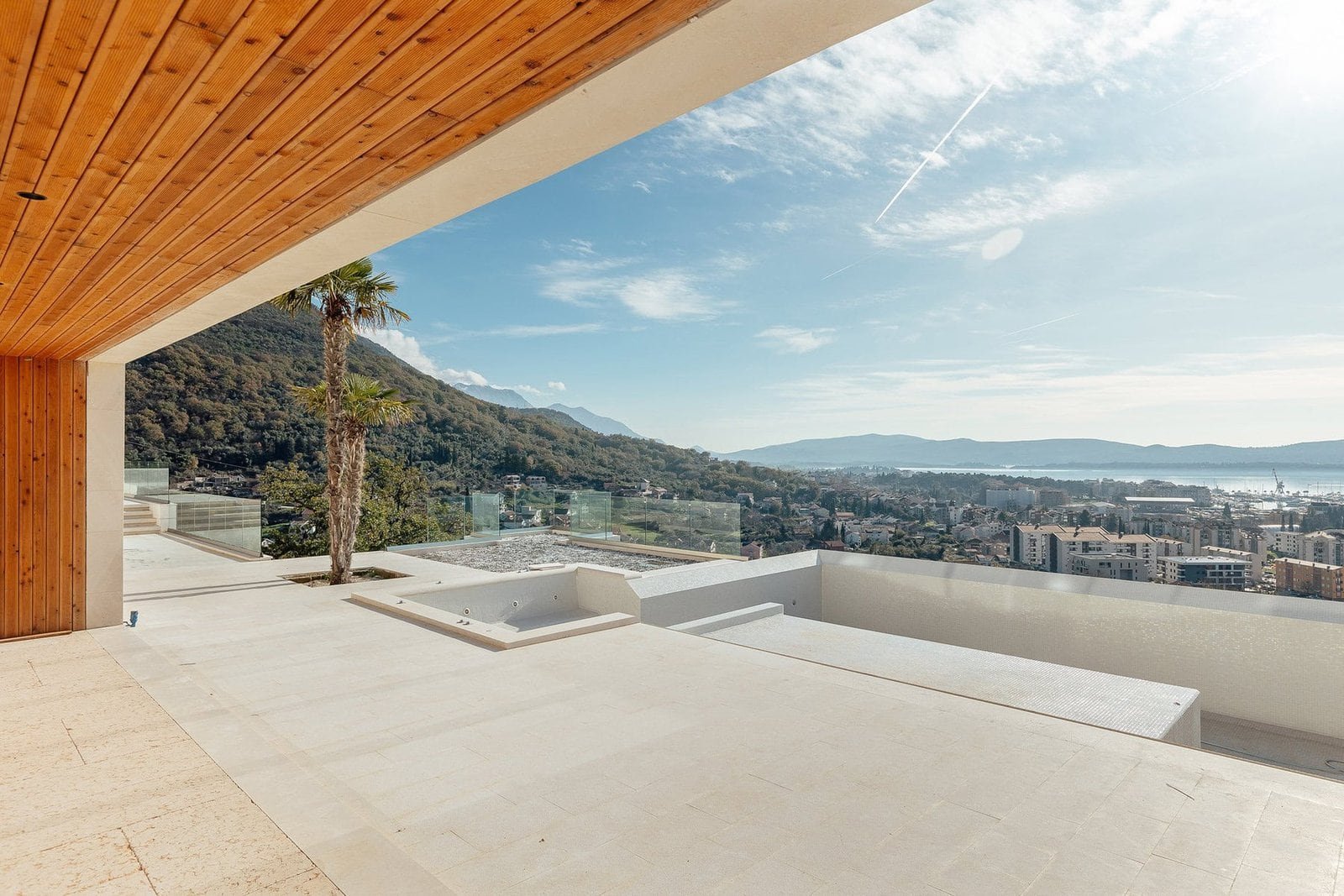 Designer Villa with Panoramic Bay Views in Donja Lastva, Tivat