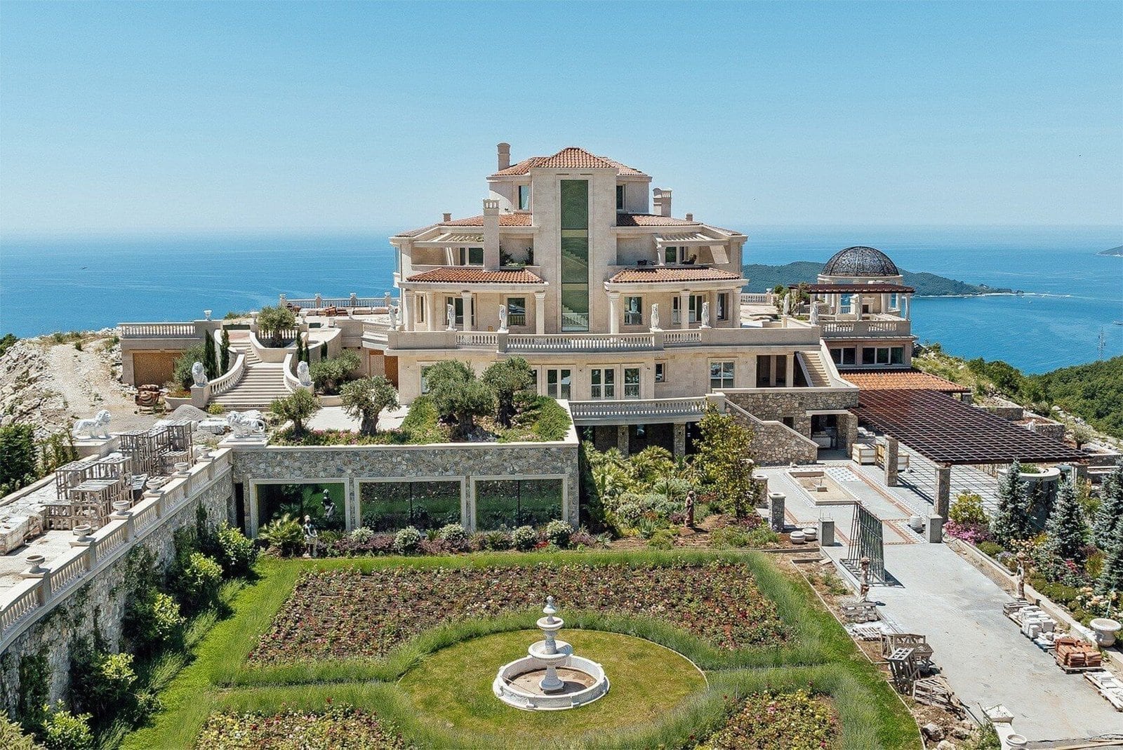 Eleven-Bedroom Private Estate in Kuljače, Budva Riviera