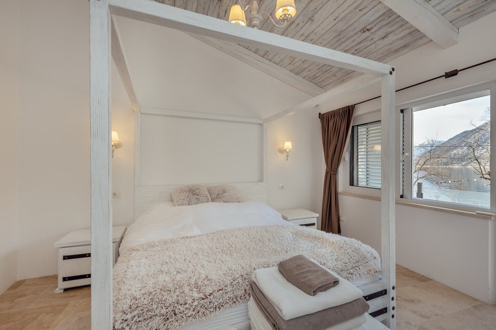 Five-Bedroom Stone Villa Estate in Ljuta, Kotor Bay
