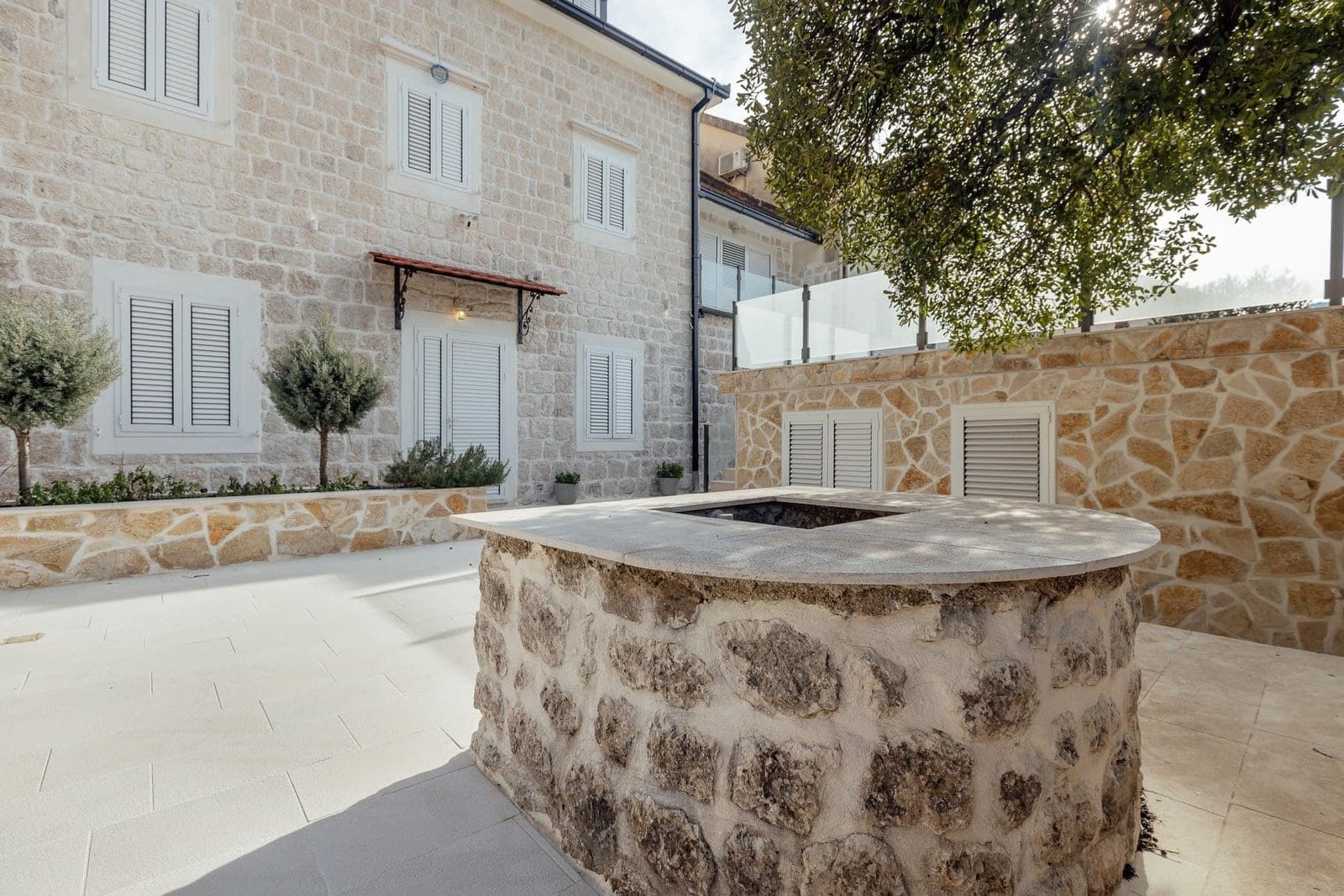 Five-Bedroom Stone Villa Estate in Ljuta, Kotor Bay