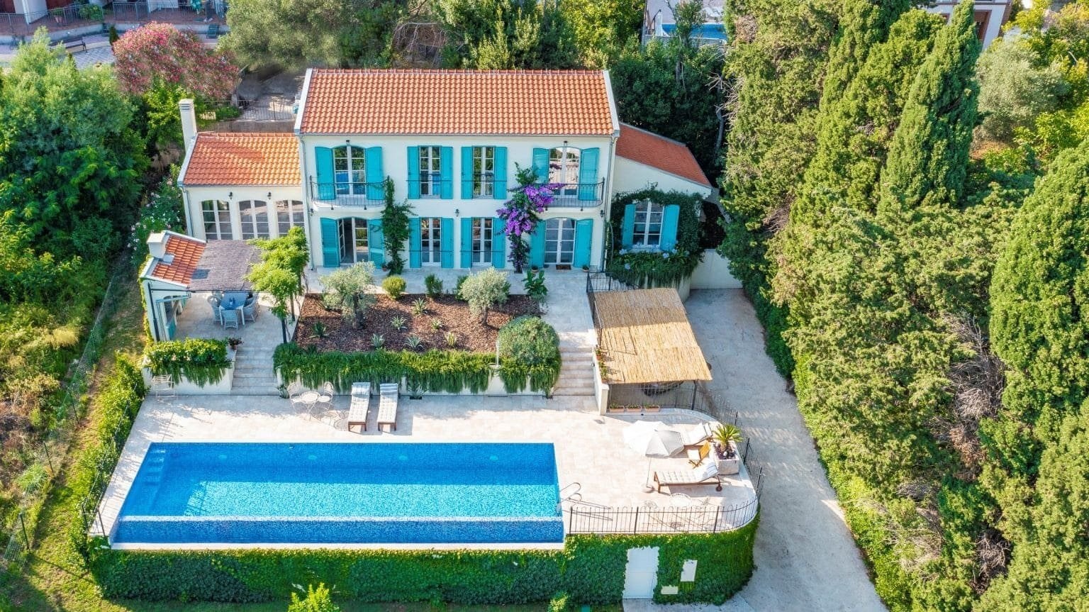 Provence-Style Four-Bedroom Villa in Baošići, Herceg Novi
