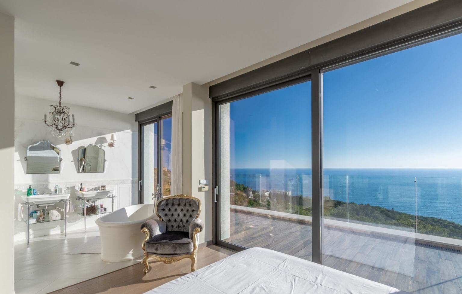 Five-Bedroom Villa Panorama in Reževići, Budva Riviera
