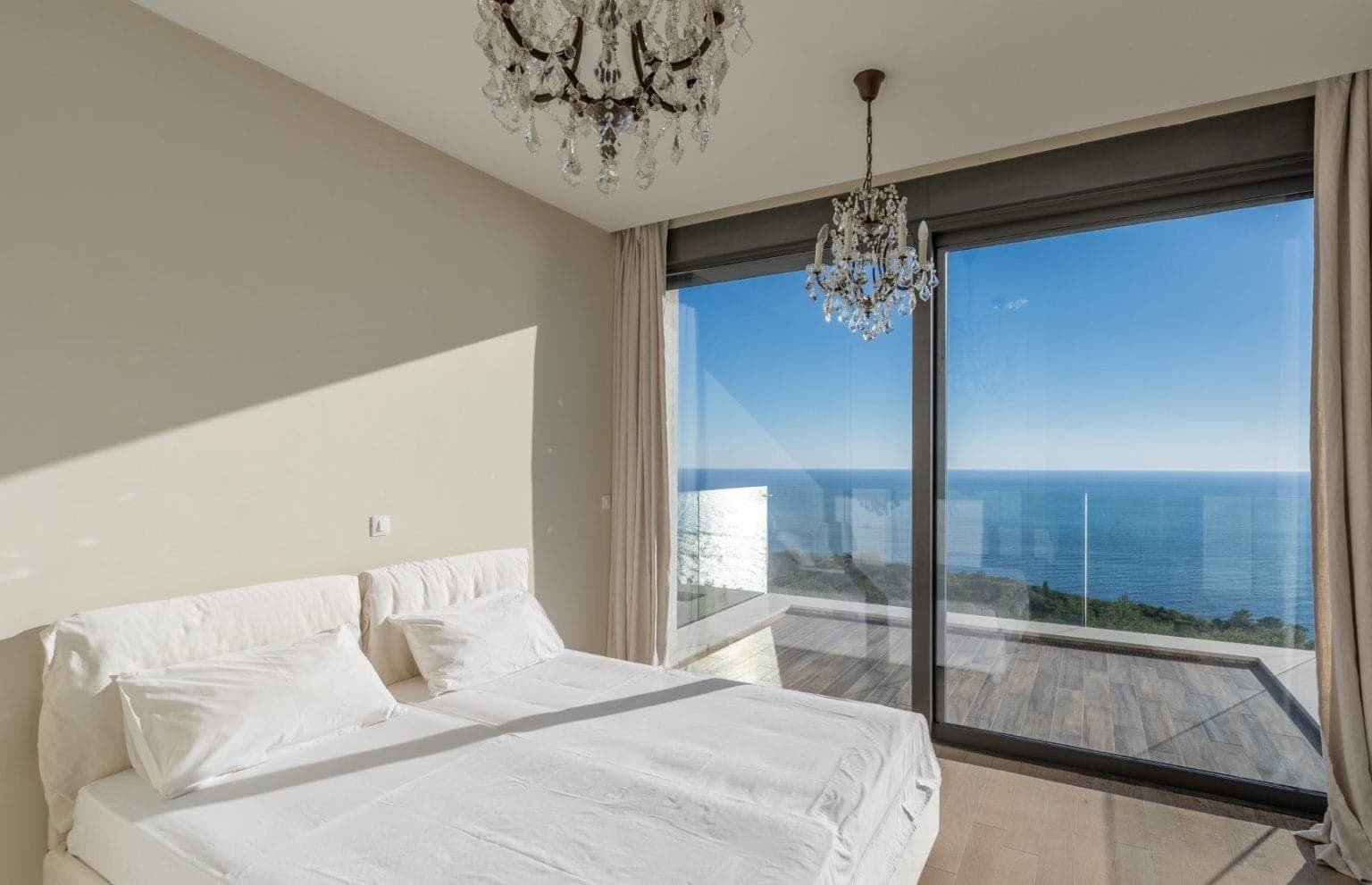 Five-Bedroom Villa Panorama in Reževići, Budva Riviera
