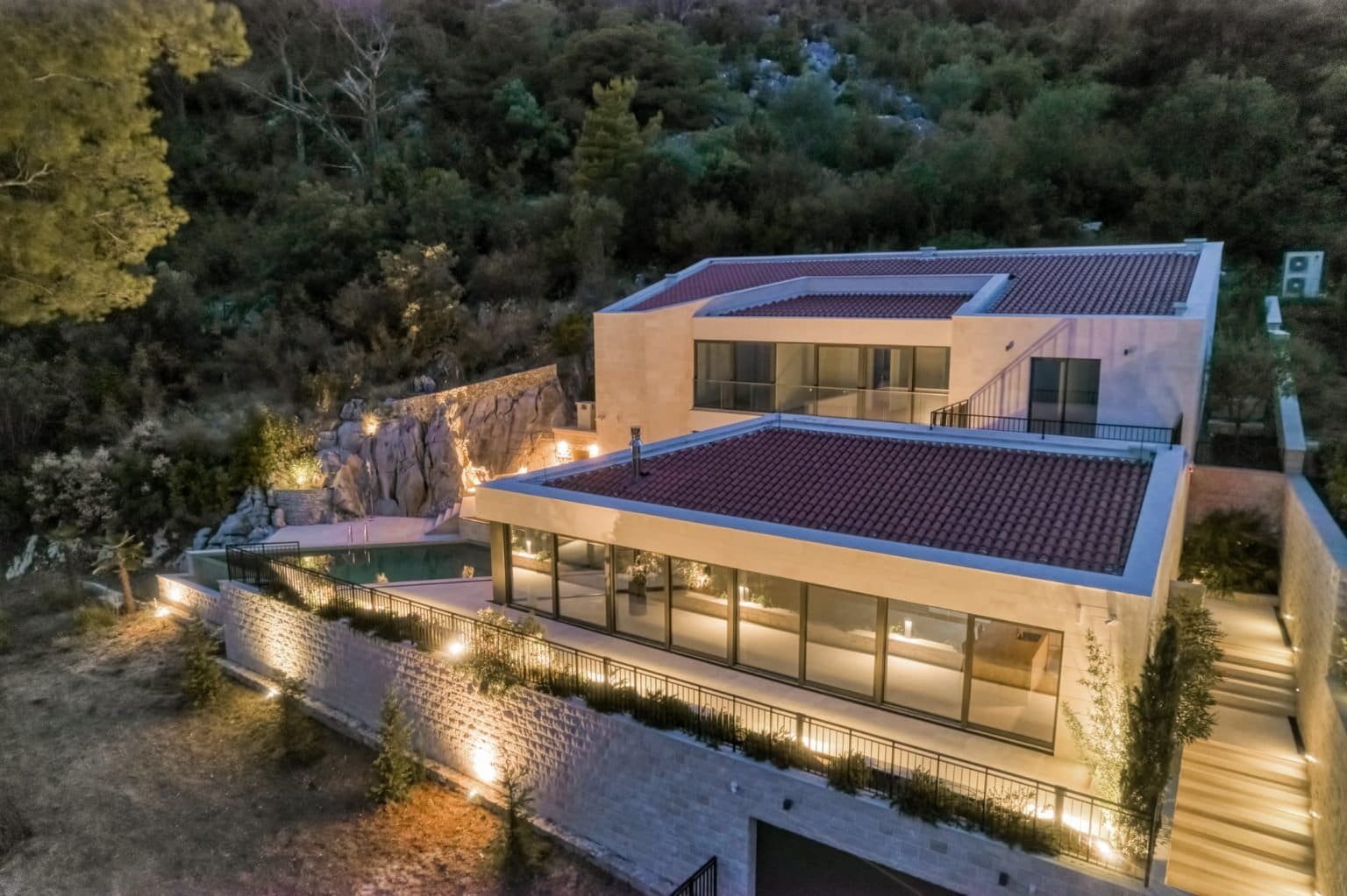 Villa Sunnyside in Prčanj, Kotor Bay