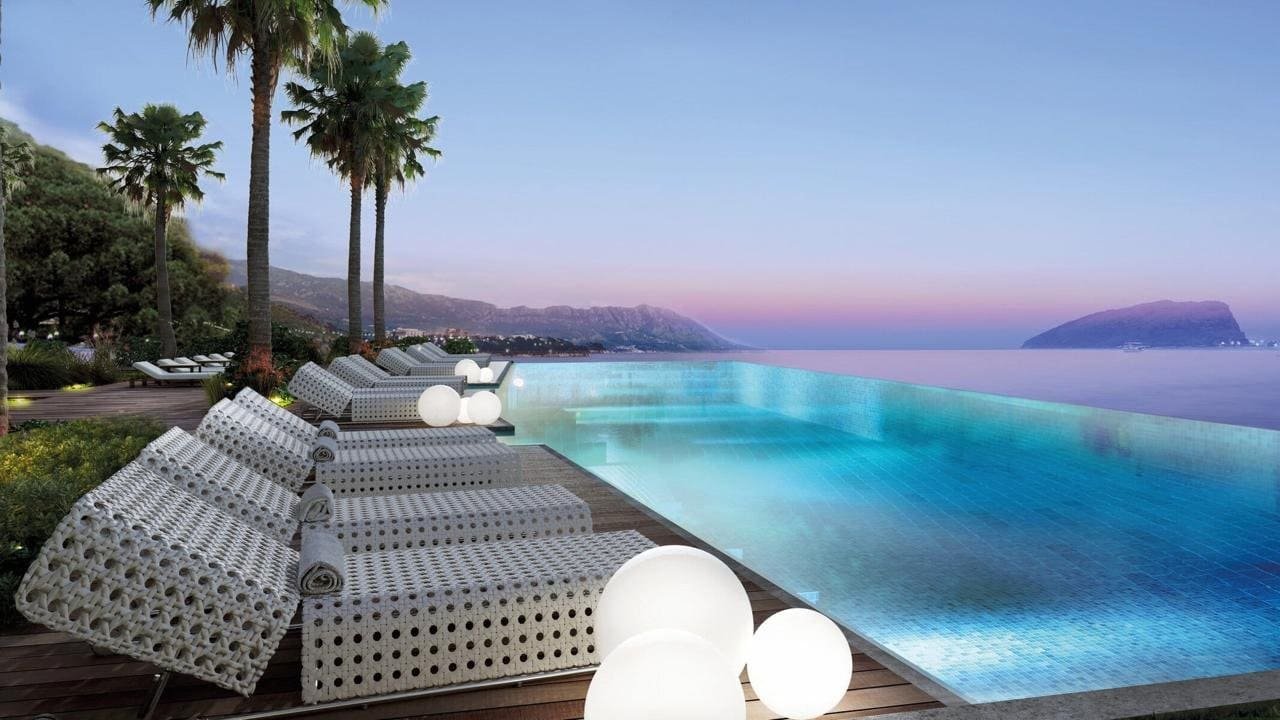 Five-Star Seafront Residences on the Budva Riviera