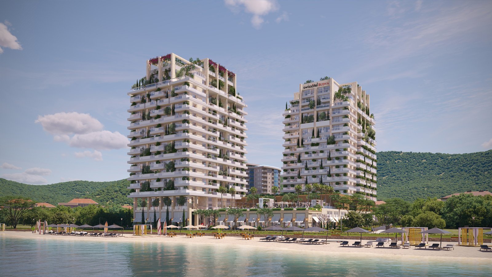 Five-Star Seafront Residences on the Budva Riviera