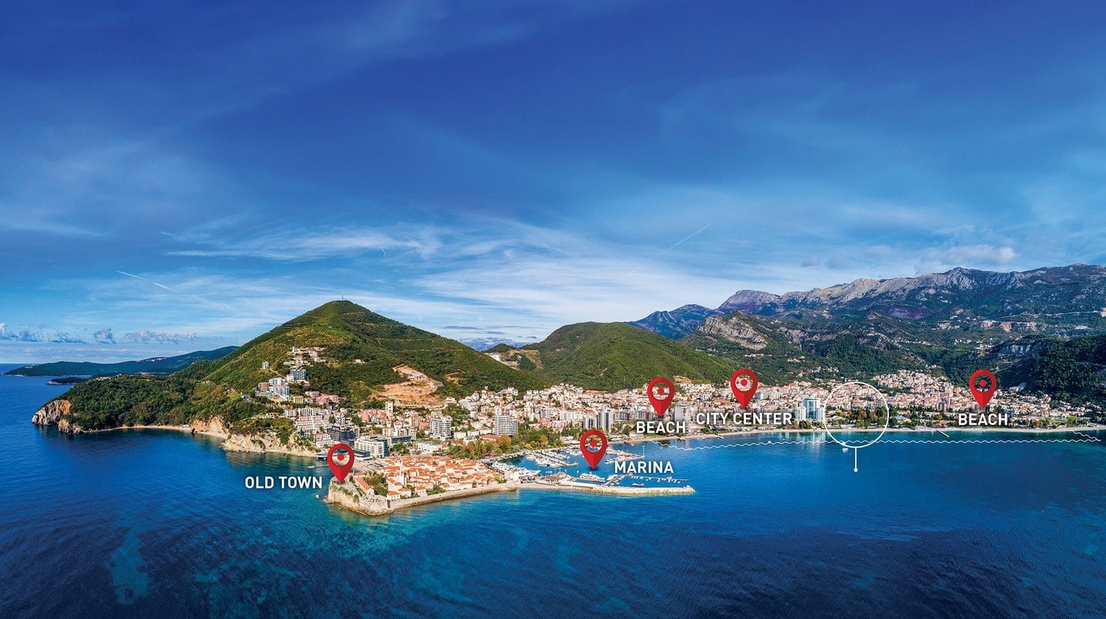 Five-Star Seafront Residences on the Budva Riviera