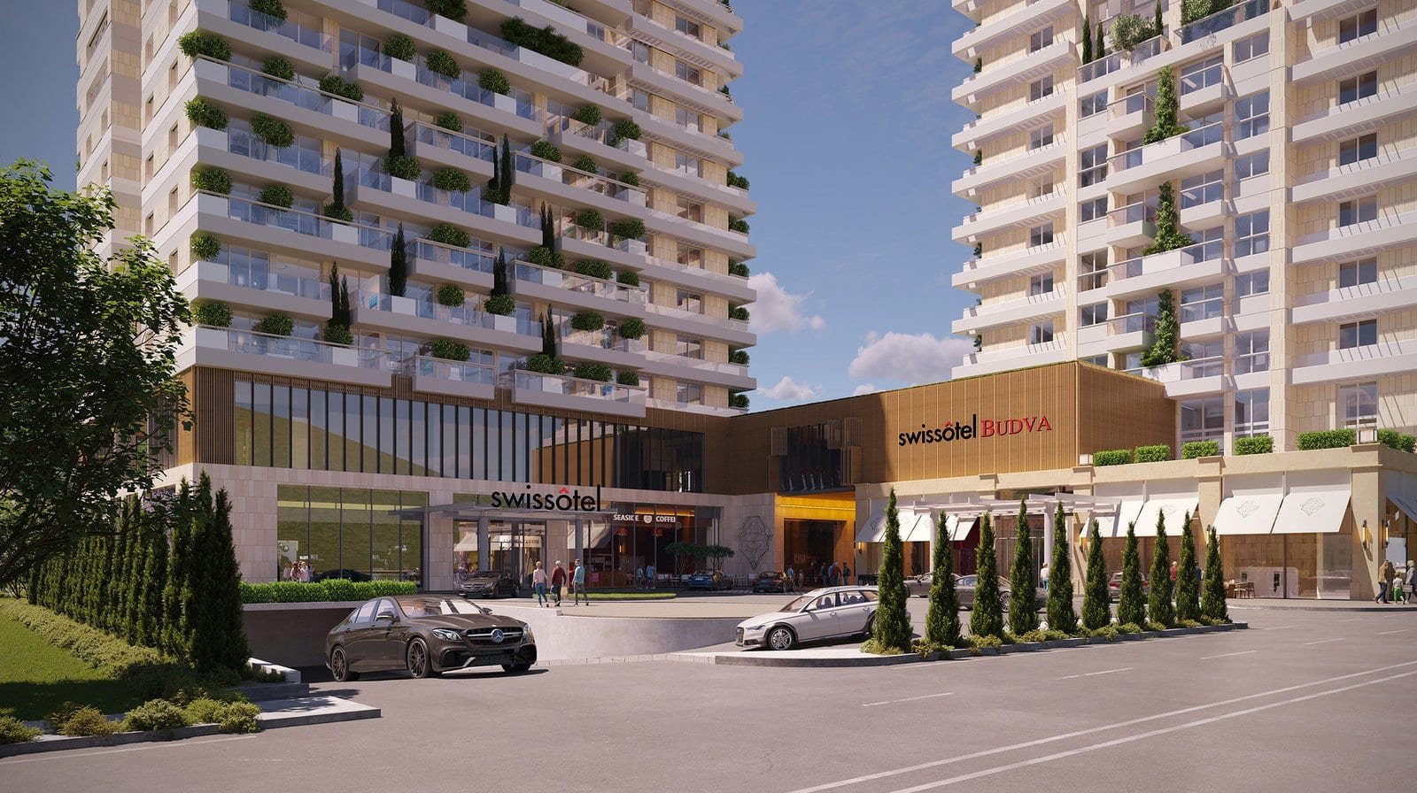 Five-Star Seafront Residences on the Budva Riviera