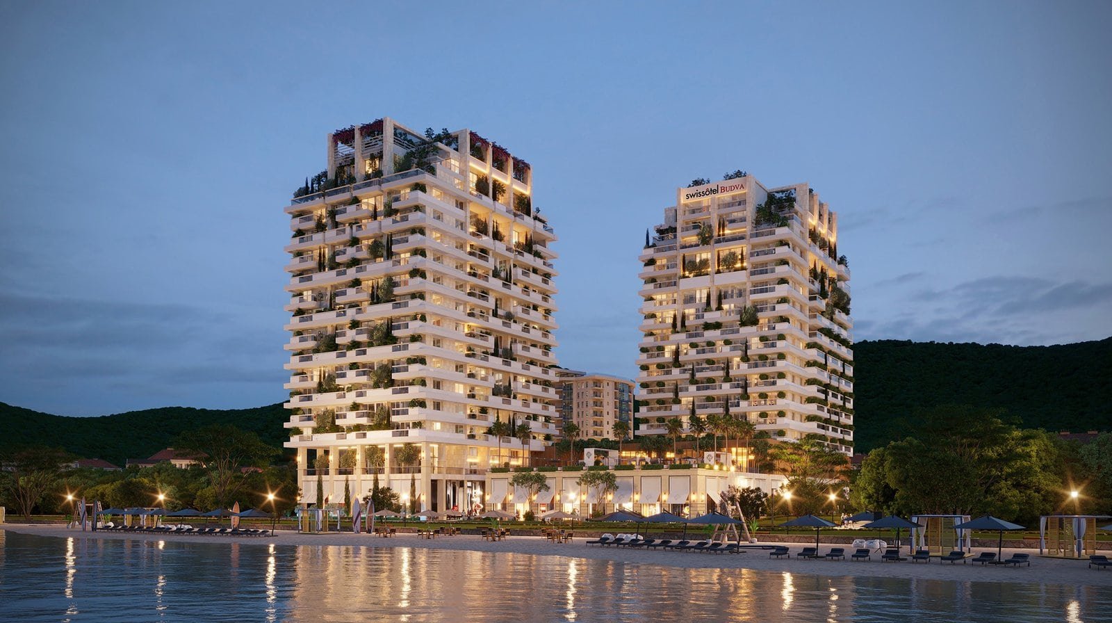 Five-Star Seafront Residences on the Budva Riviera