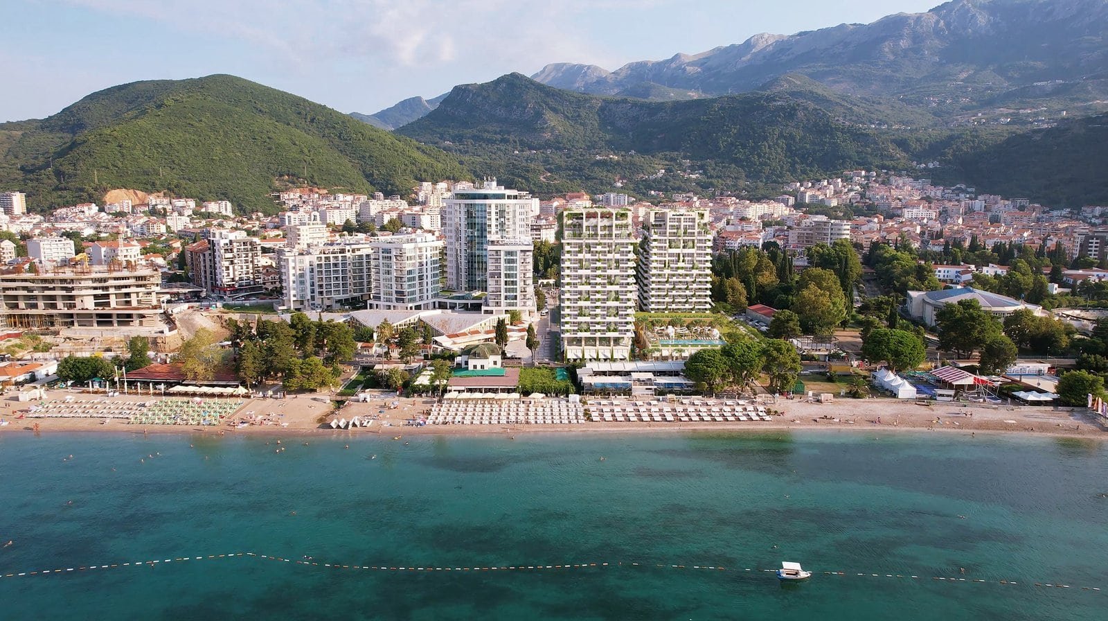 Five-Star Seafront Residences on the Budva Riviera