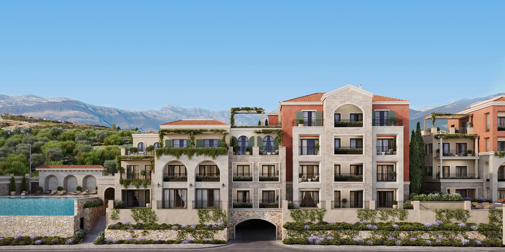 One-Bedroom Sea-View Residence at Mirta, Luštica Bay