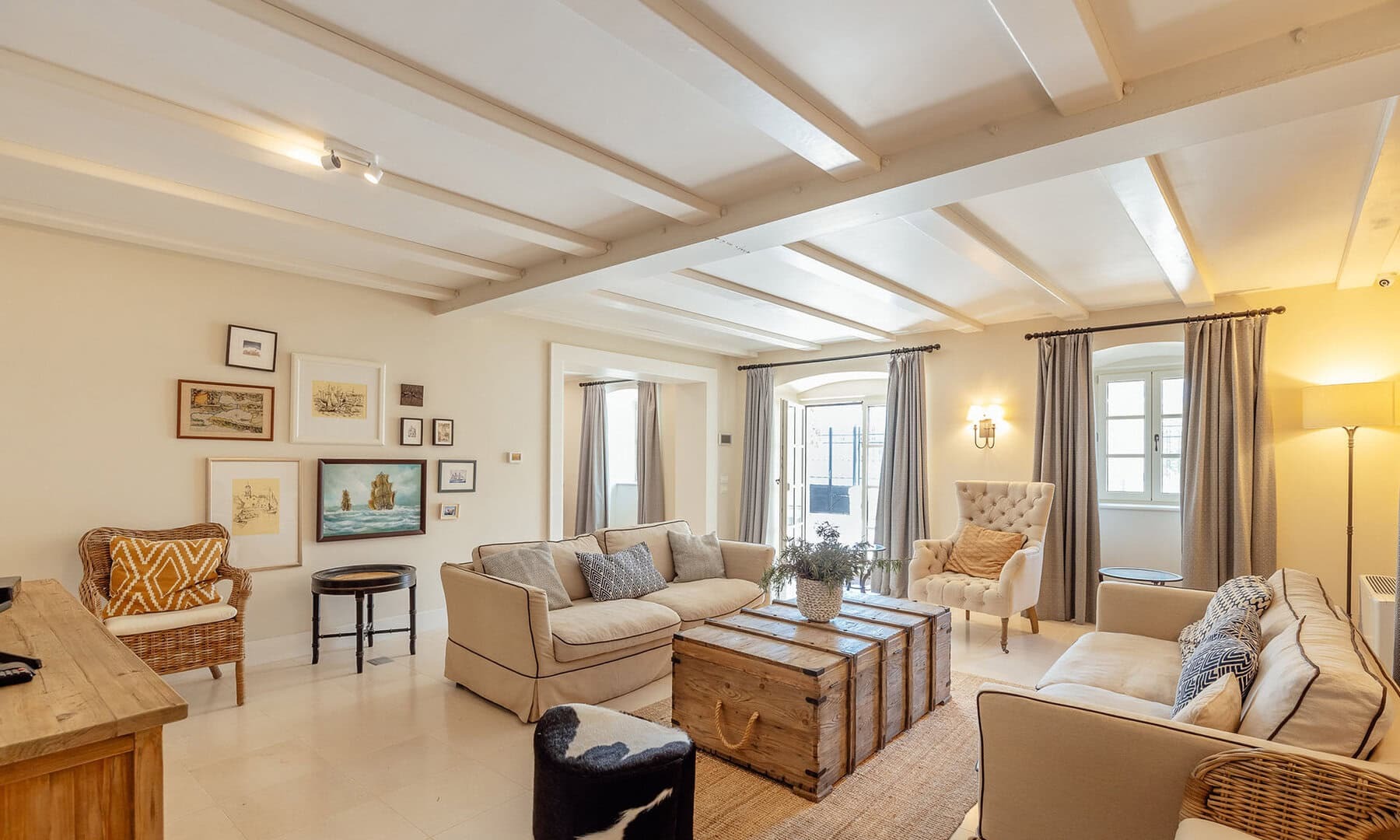 Waterfront Stone Villa in Dobrota, Kotor Bay