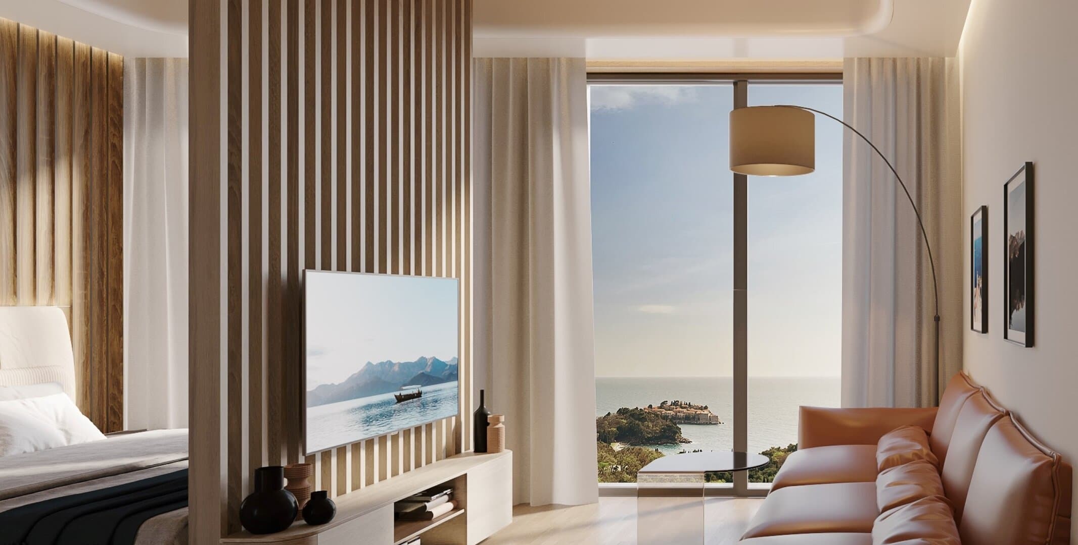 One-Bedroom Residence at Alivia Hotel & Residences, Sveti Stefan