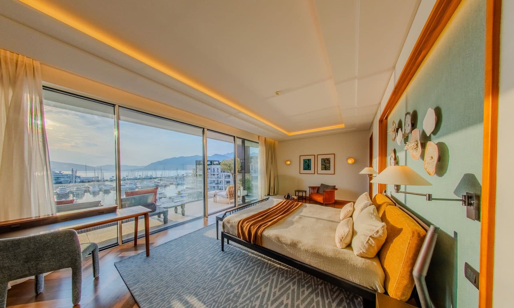 Seven-Bedroom Double Penthouse in Elena, Porto Montenegro