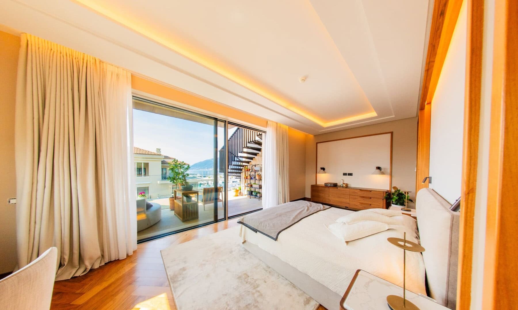 Seven-Bedroom Double Penthouse in Elena, Porto Montenegro
