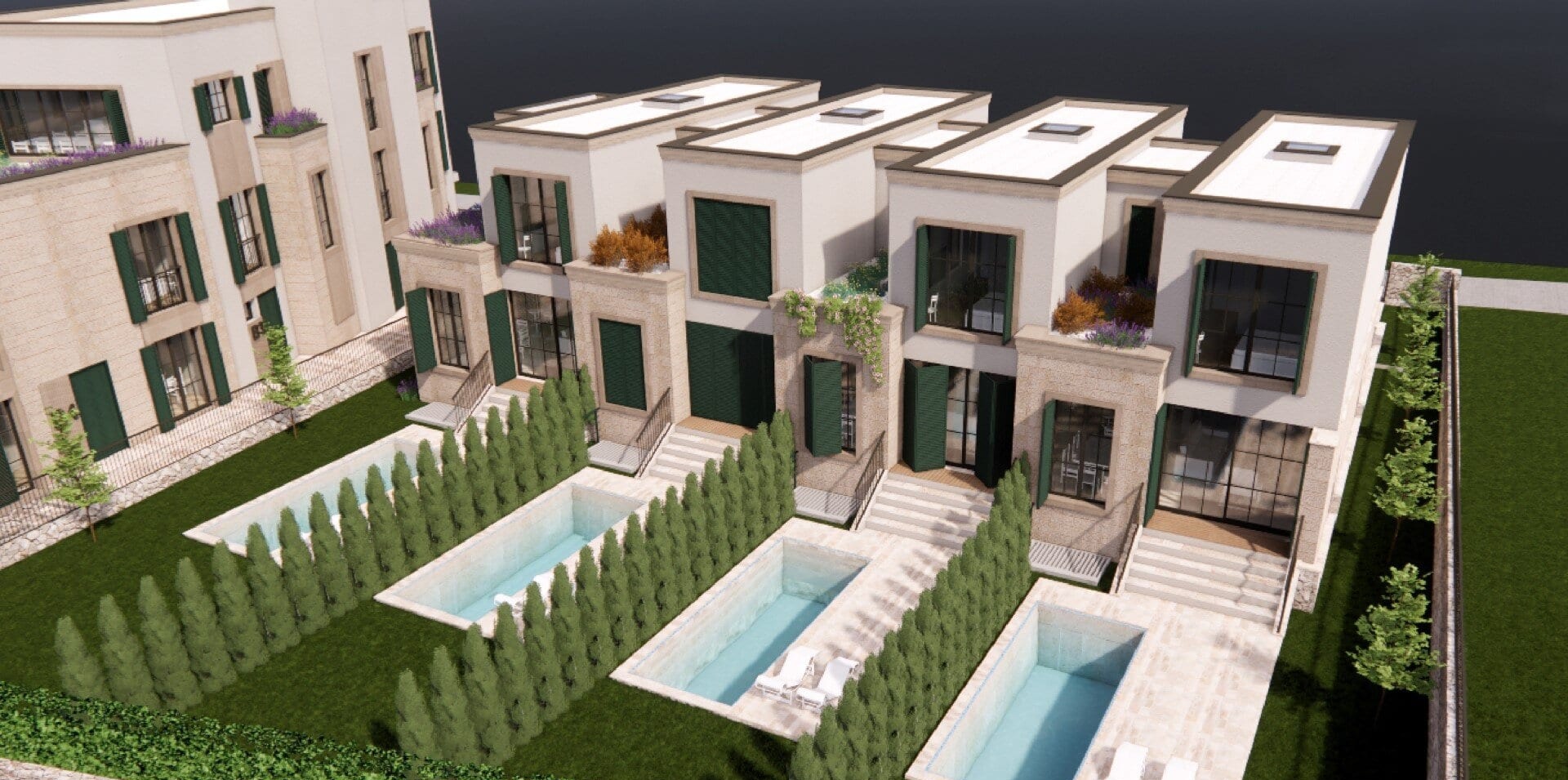 Three-Bedroom Penthouse Residence in Donja Lastva, Tivat