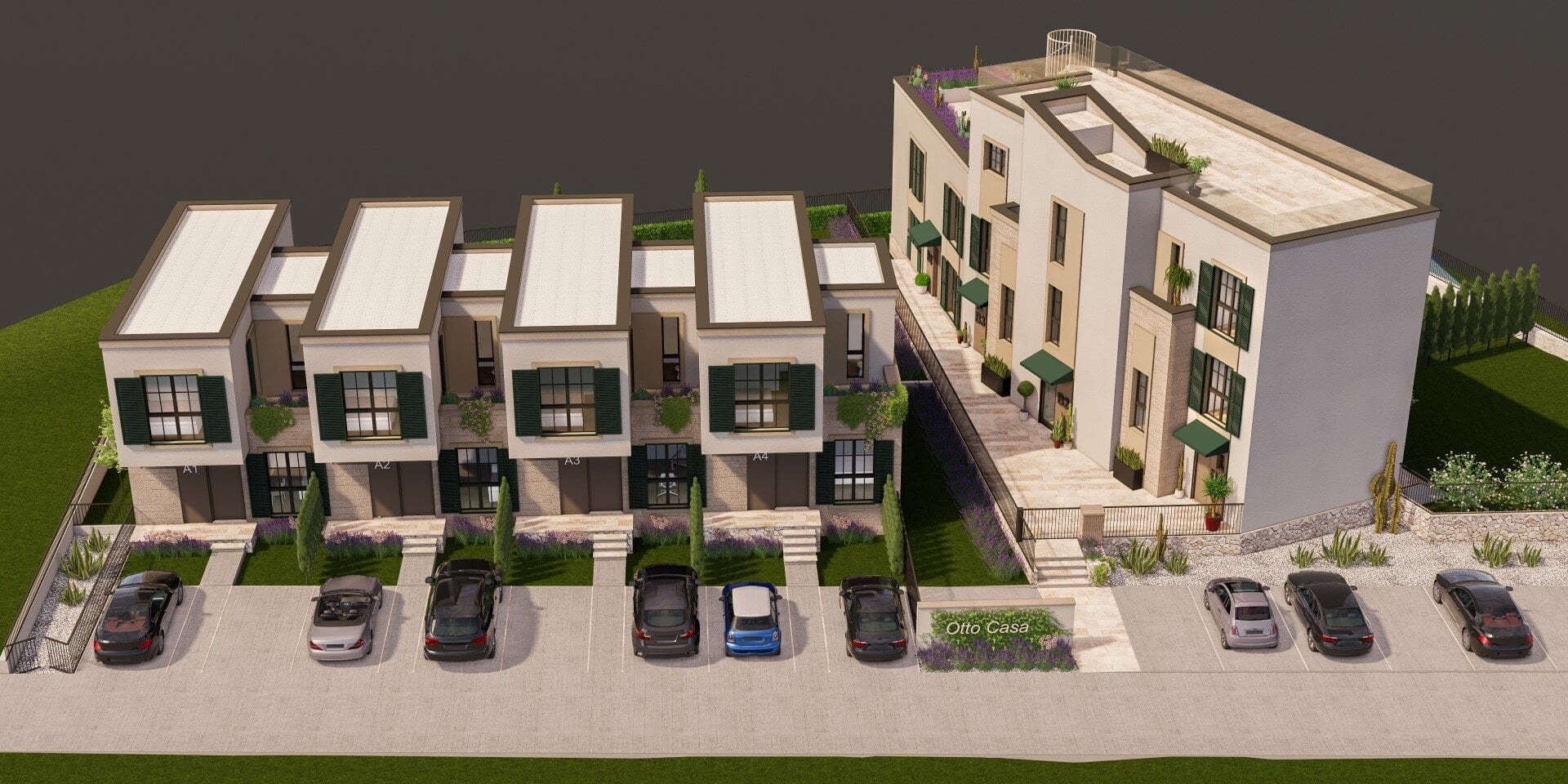 Three-Bedroom Penthouse Residence in Donja Lastva, Tivat