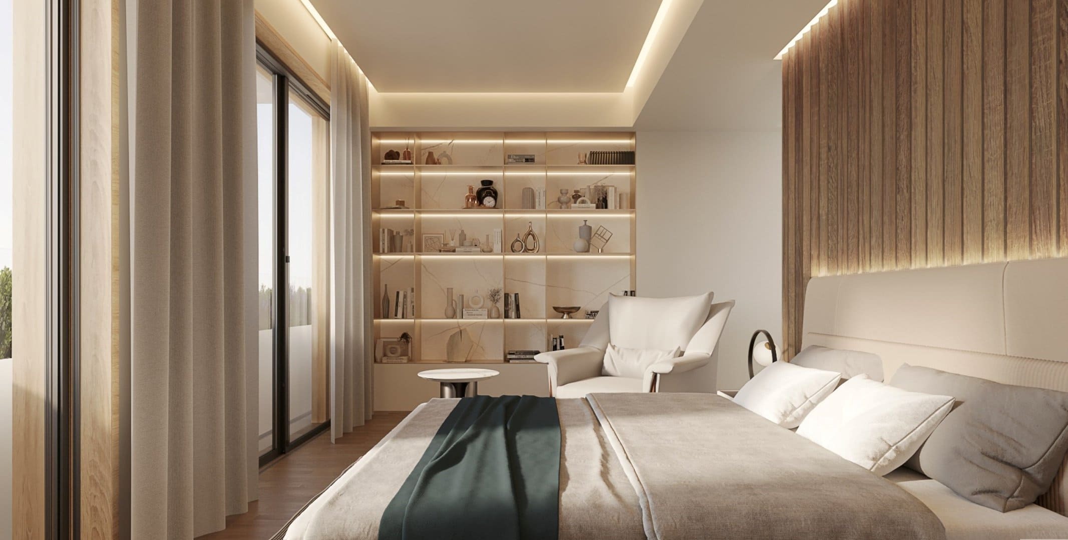 Three-Bedroom Penthouse at Alivia Hotel & Residences, Sveti Stefan