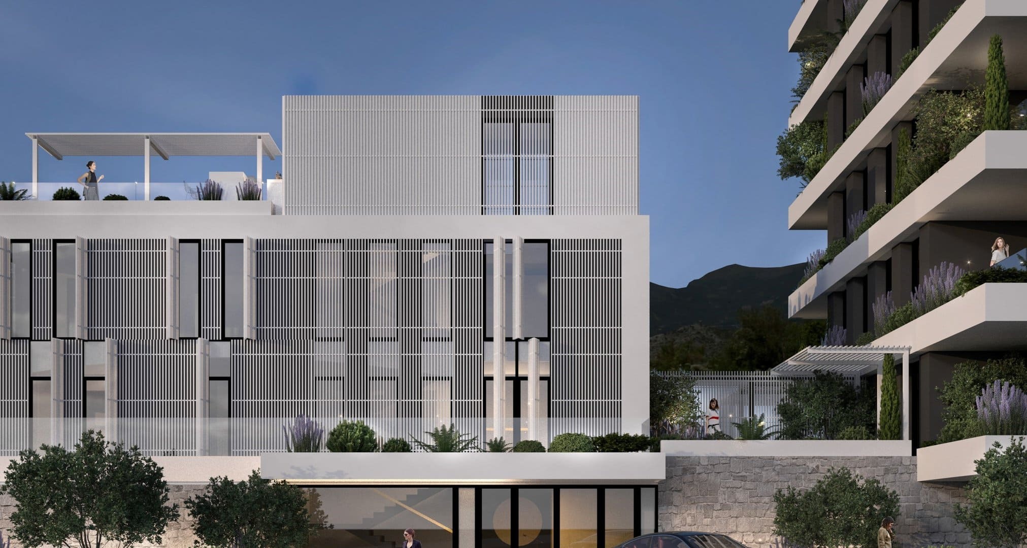 Three-Bedroom Penthouse at Alivia Hotel & Residences, Sveti Stefan
