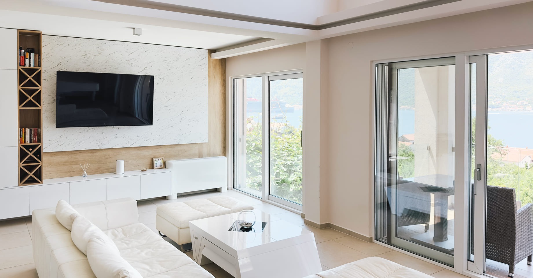 Six-Bedroom Villa with Pool in Dobrota, Kotor Bay