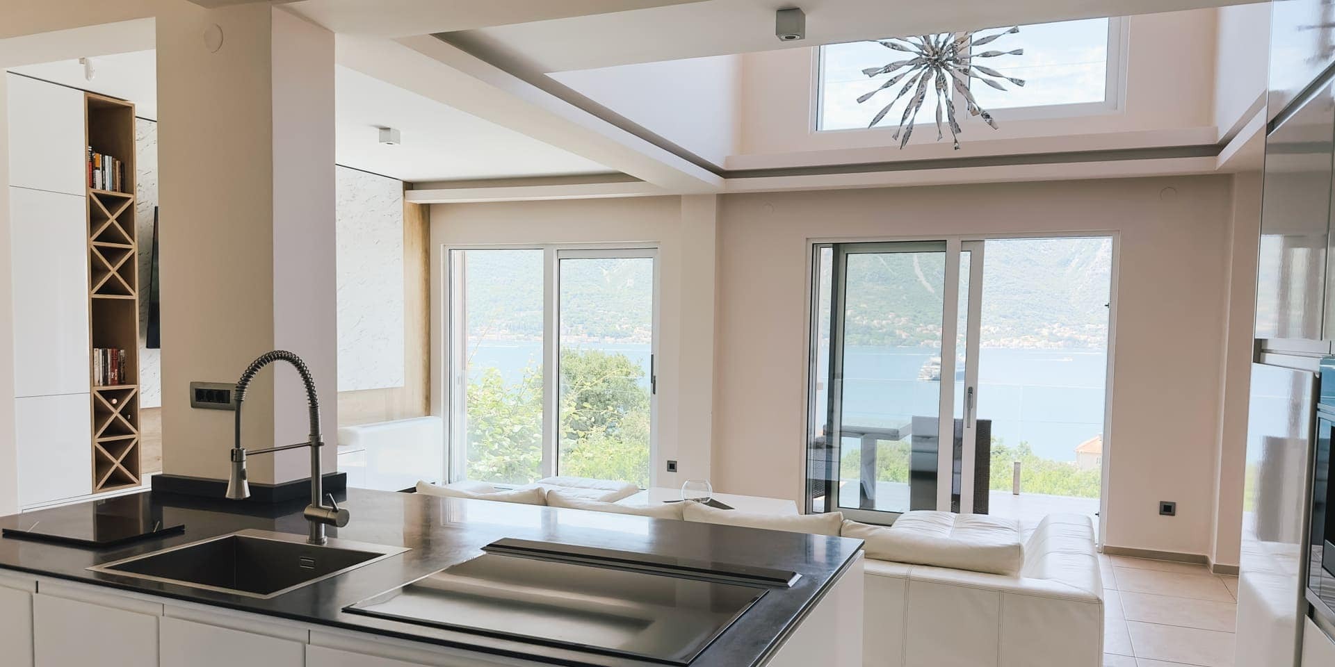 Six-Bedroom Villa with Pool in Dobrota, Kotor Bay