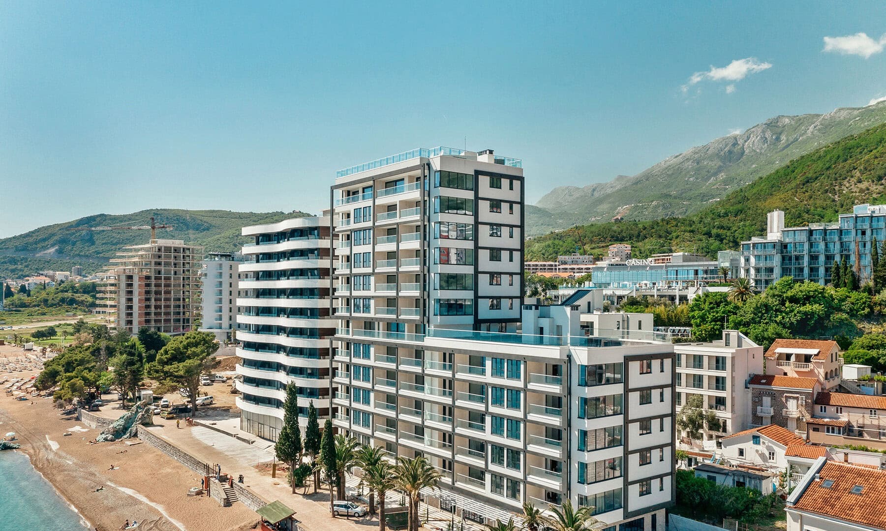 Seafront Residences in Rafailovići, Budva Riviera