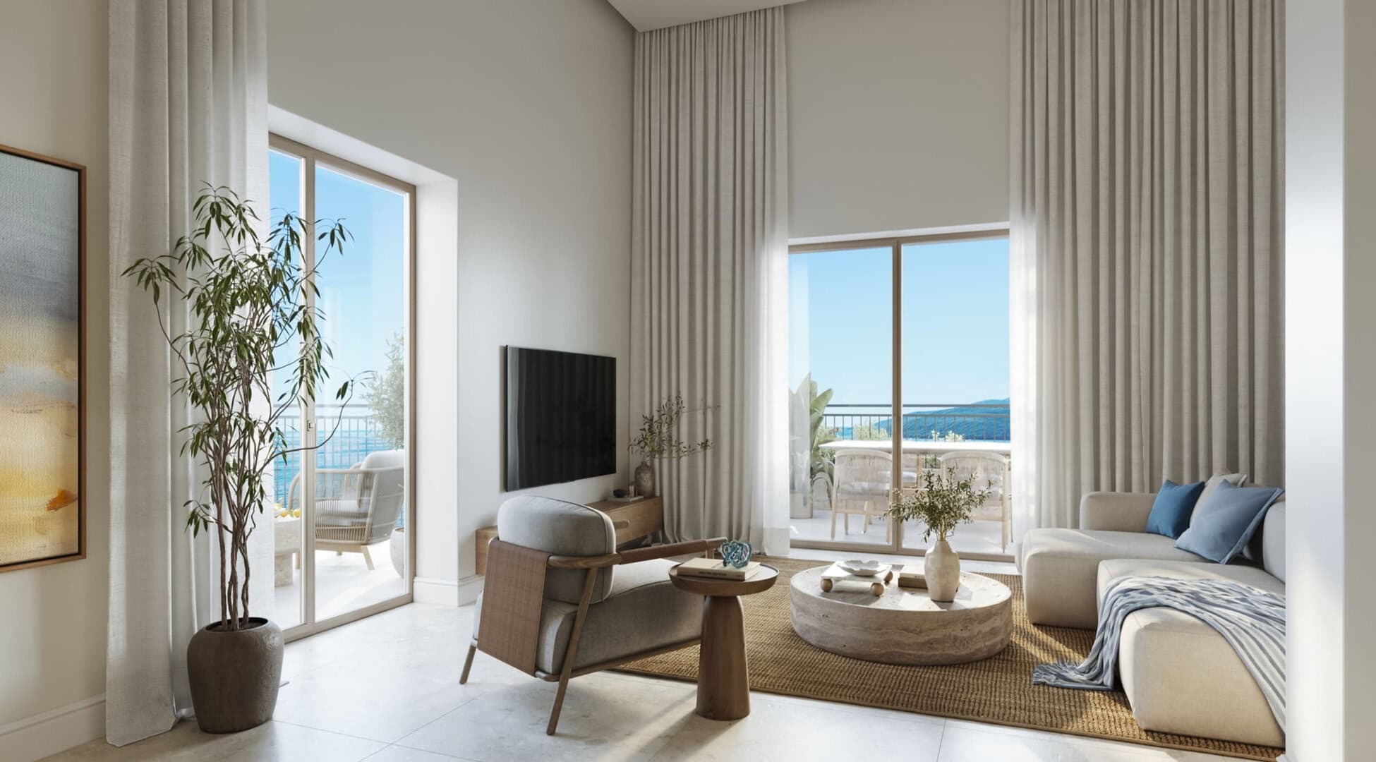 Two-Bedroom Penthouse in Marina Village, Luštica Bay