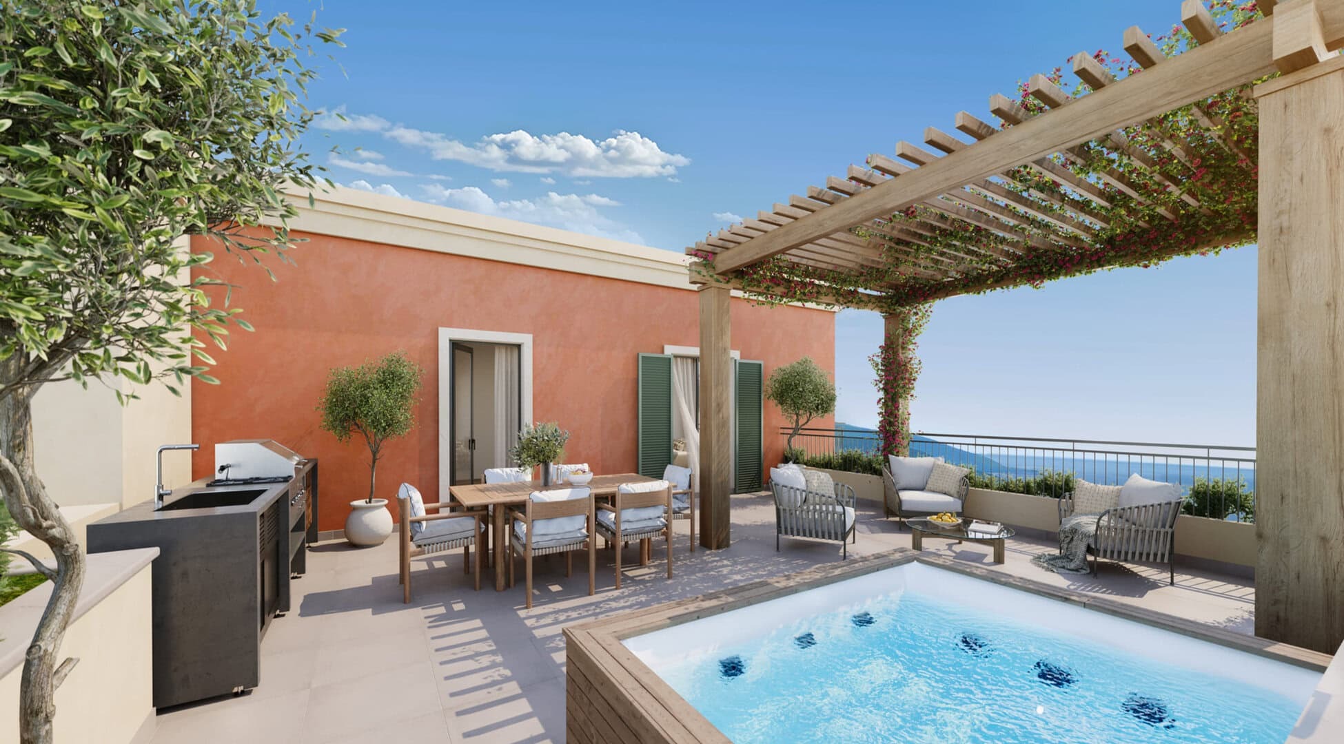 Two-Bedroom Penthouse in Marina Village, Luštica Bay