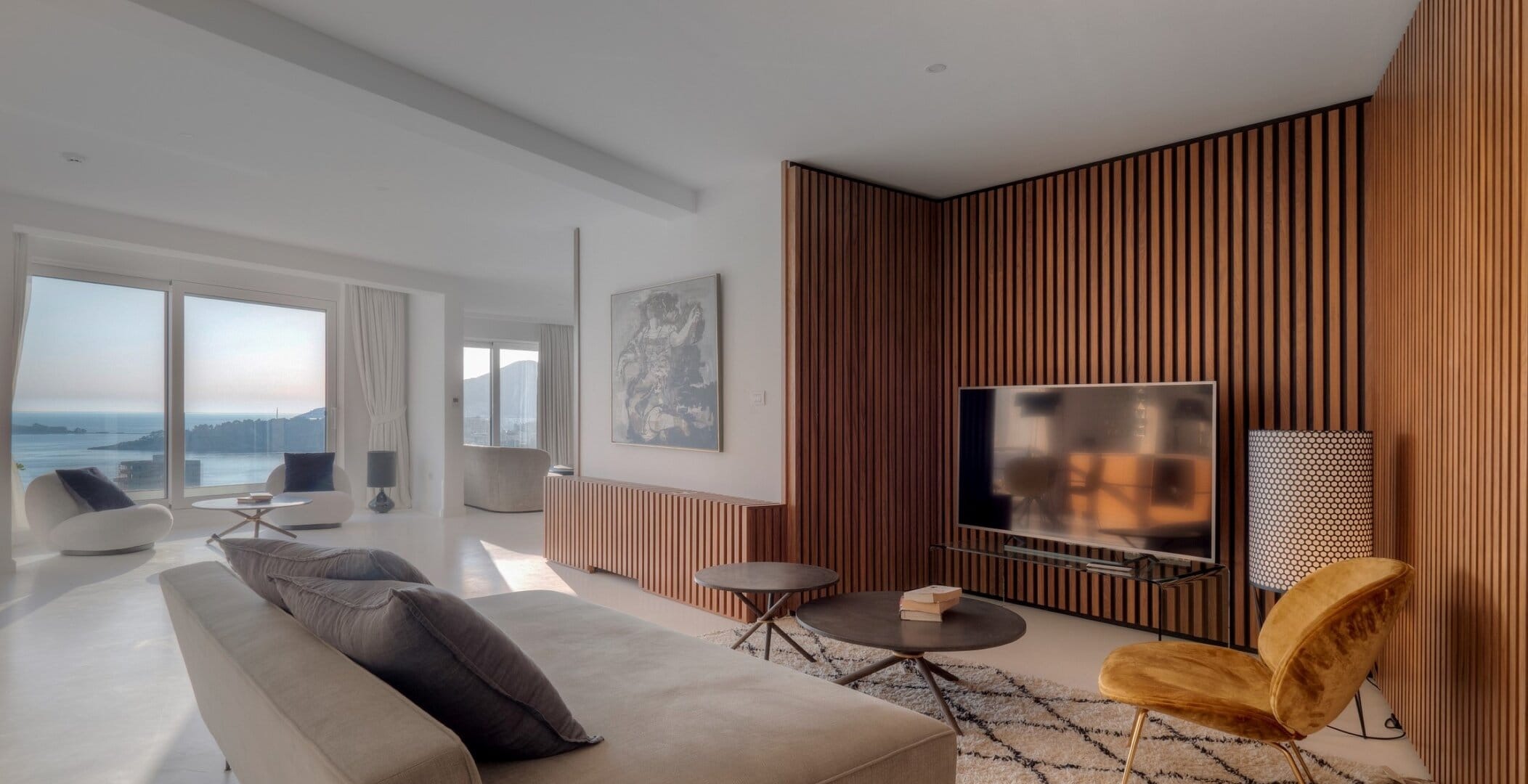 Five-Bedroom Duplex Penthouse with Rooftop Pool in Rafailovići