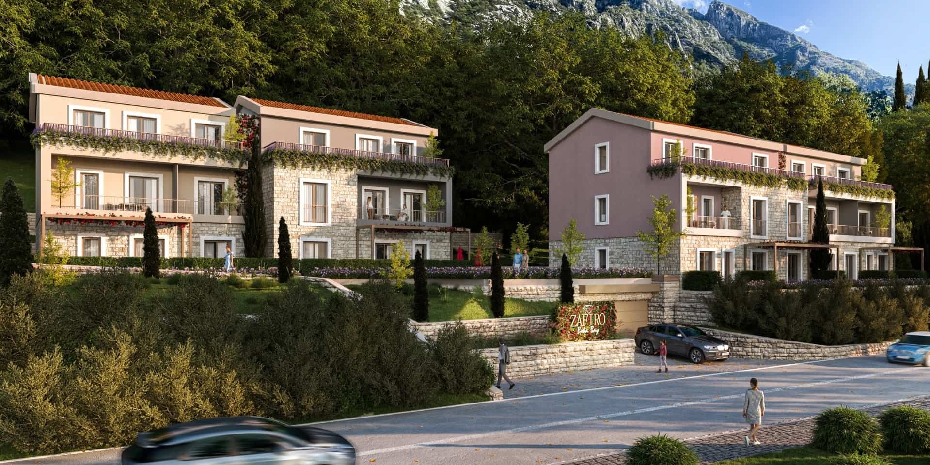Waterfront Residential Complex in Ljuta, Kotor Bay