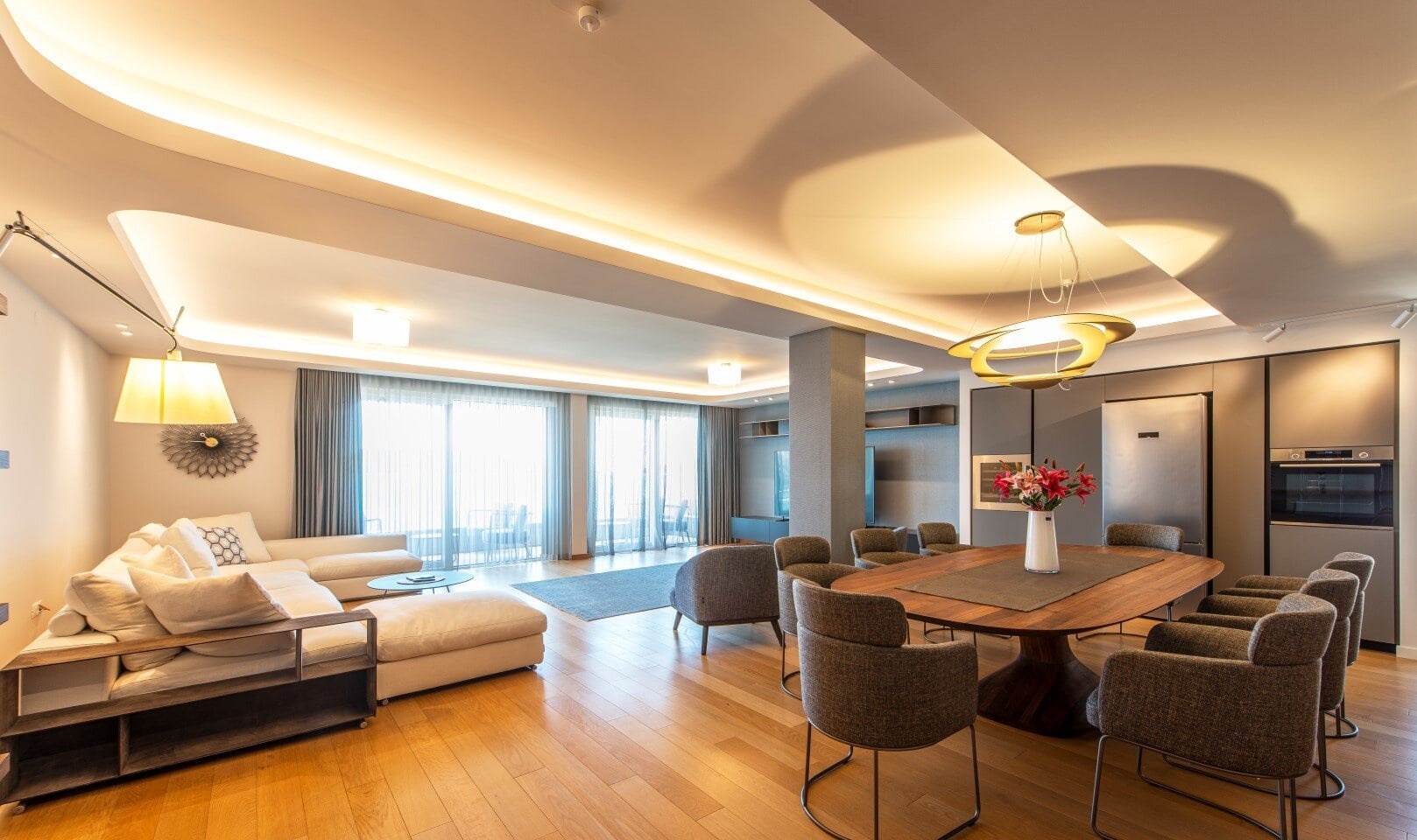 Three-Bedroom Waterfront Apartment in Rafailovići, Budva