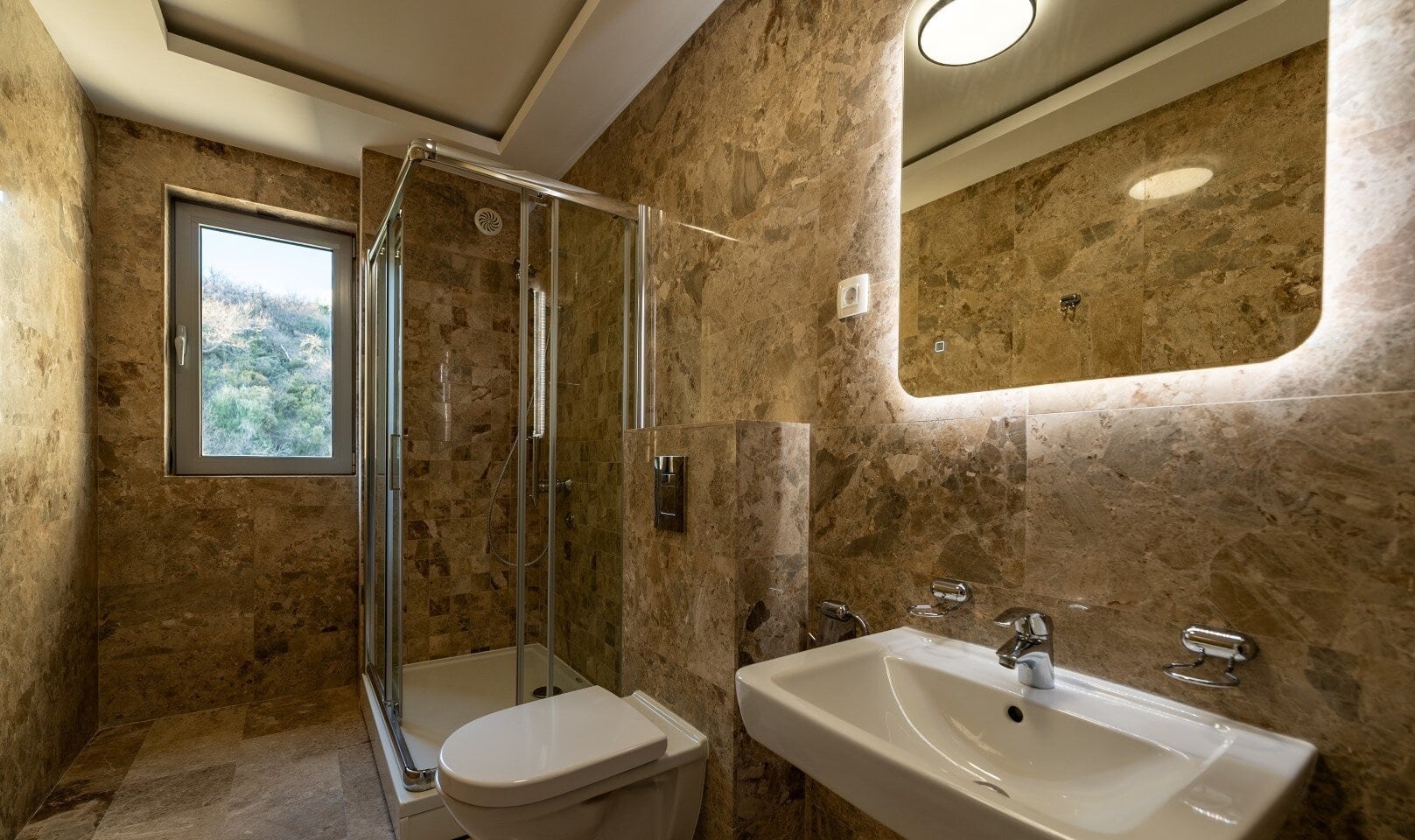 Three-Bedroom Penthouse in Pržno, Budva Riviera