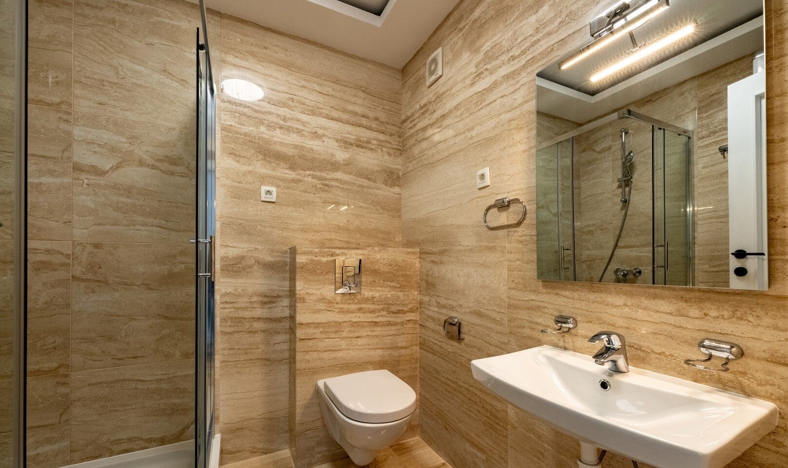 Three-Bedroom Penthouse in Pržno, Budva Riviera