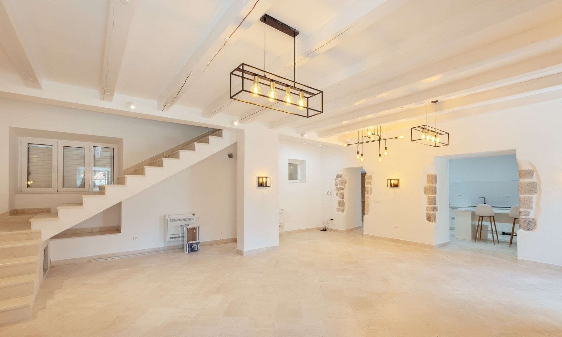 Five-Bedroom Stone Waterfront Villa in Ljuta, Kotor Bay