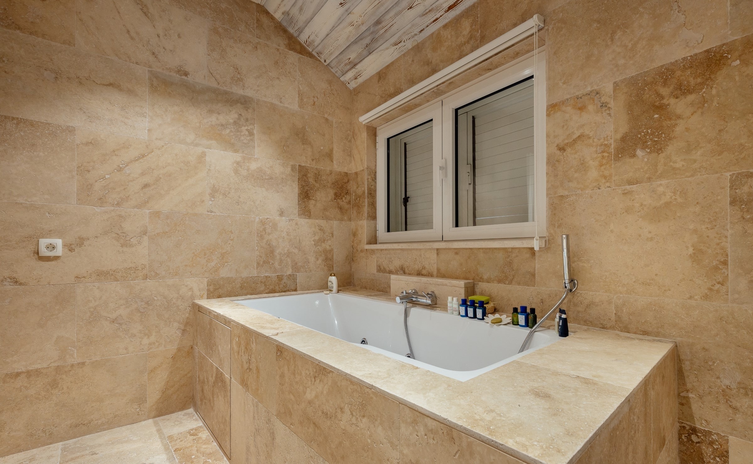 Five-Bedroom Stone Waterfront Villa in Ljuta, Kotor Bay