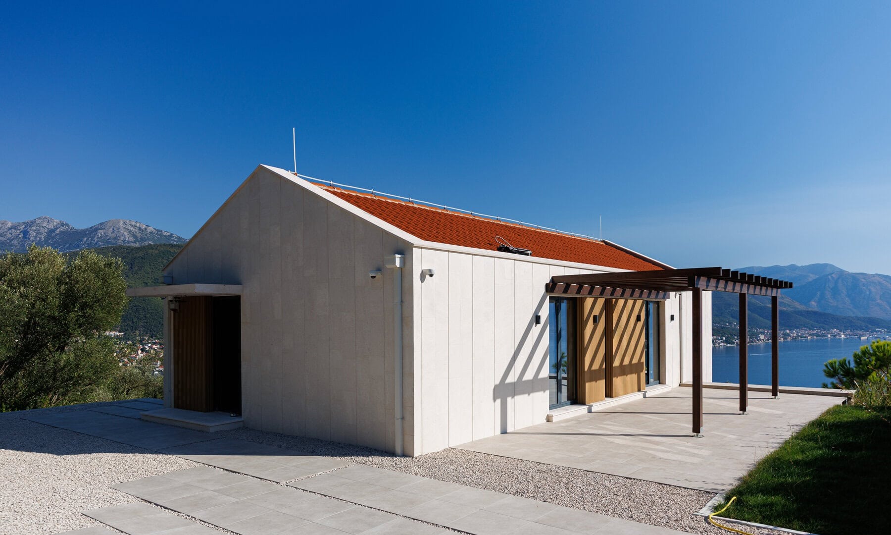 Twin Contemporary Villas in Zabrđe, Luštica Peninsula