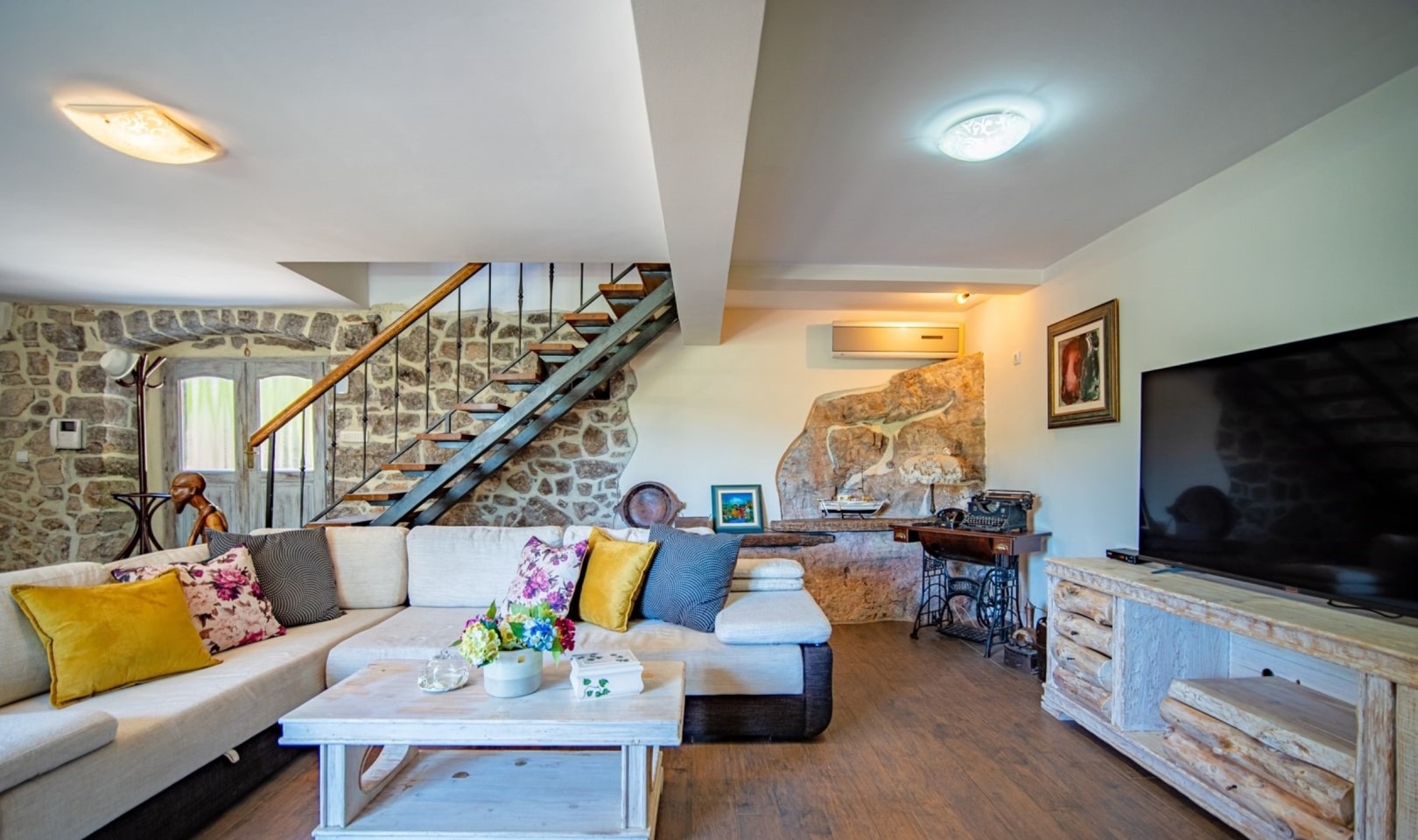 Three-Bedroom Stone Villa in Milovići, Luštica Peninsula