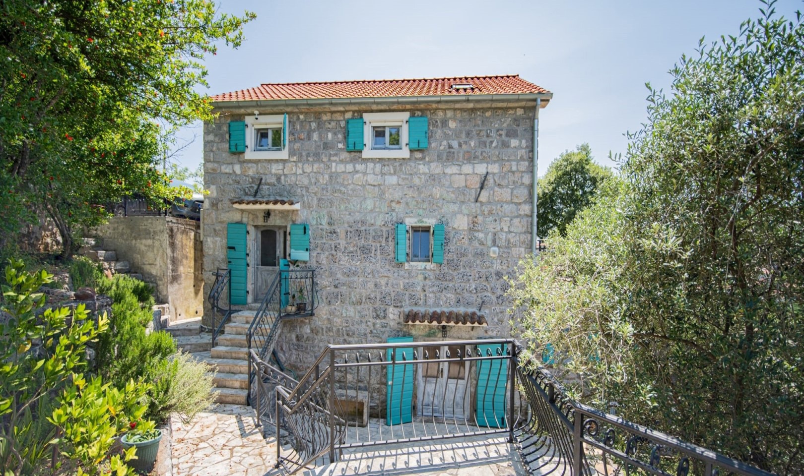 Three-Bedroom Stone Villa in Milovići, Luštica Peninsula