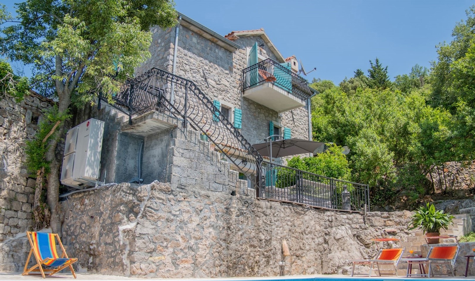 Three-Bedroom Stone Villa in Milovići, Luštica Peninsula