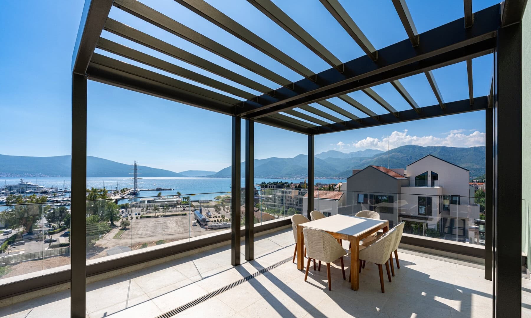Two-Bedroom Duplex Penthouse in Alba, Boka Place, Porto Montenegro
