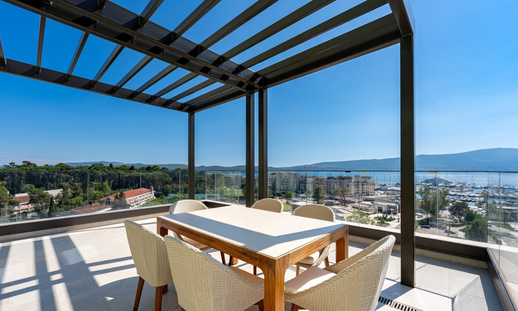Two-Bedroom Duplex Penthouse in Alba, Boka Place, Porto Montenegro