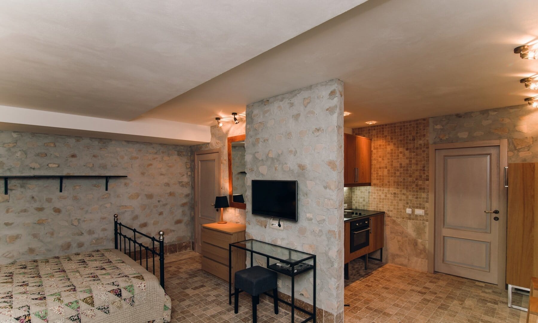Five-Bedroom Stone Villa in Reževići, Budva Riviera