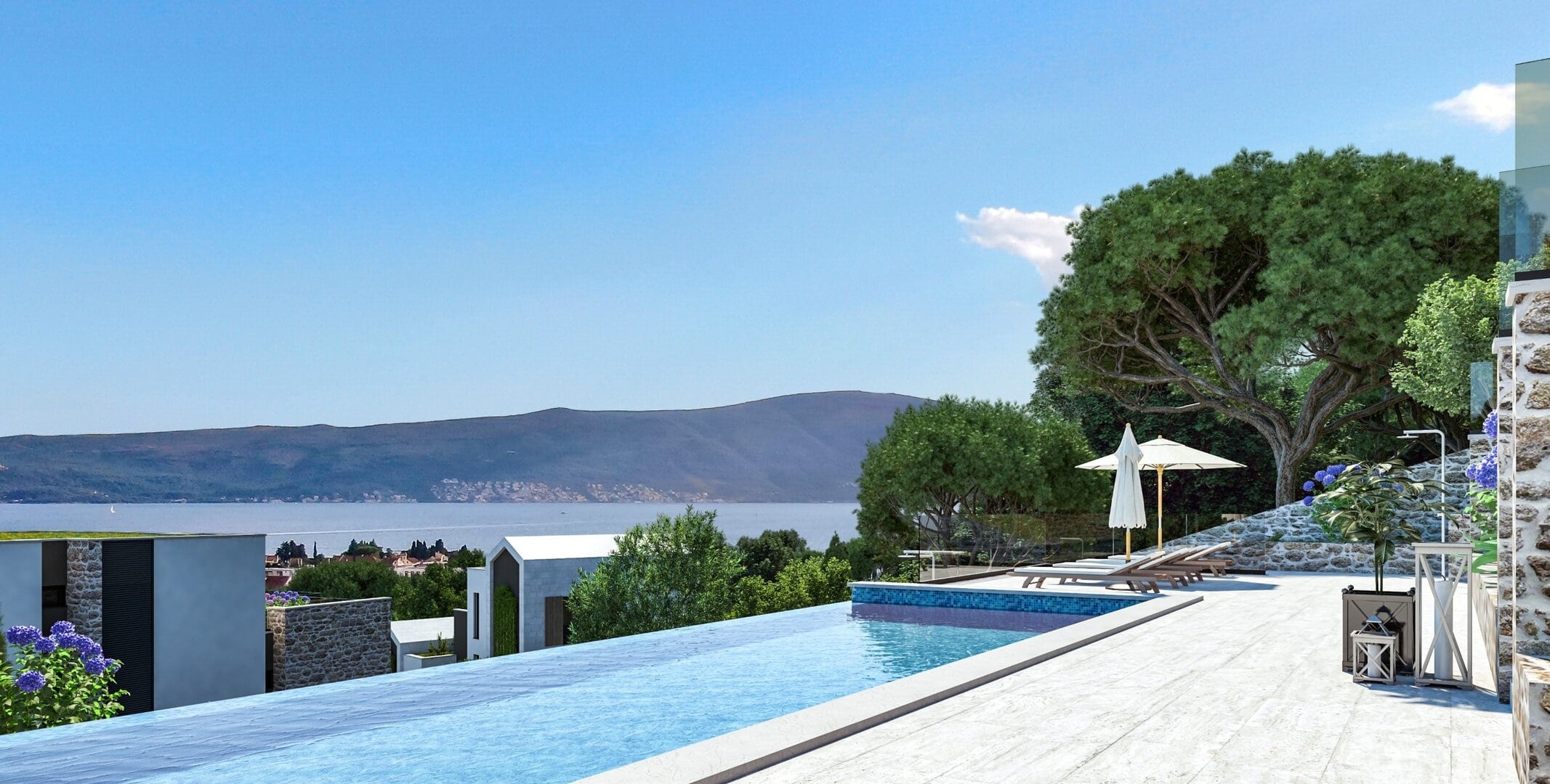 Two-Bedroom Townhouse in Donja Lastva, Tivat