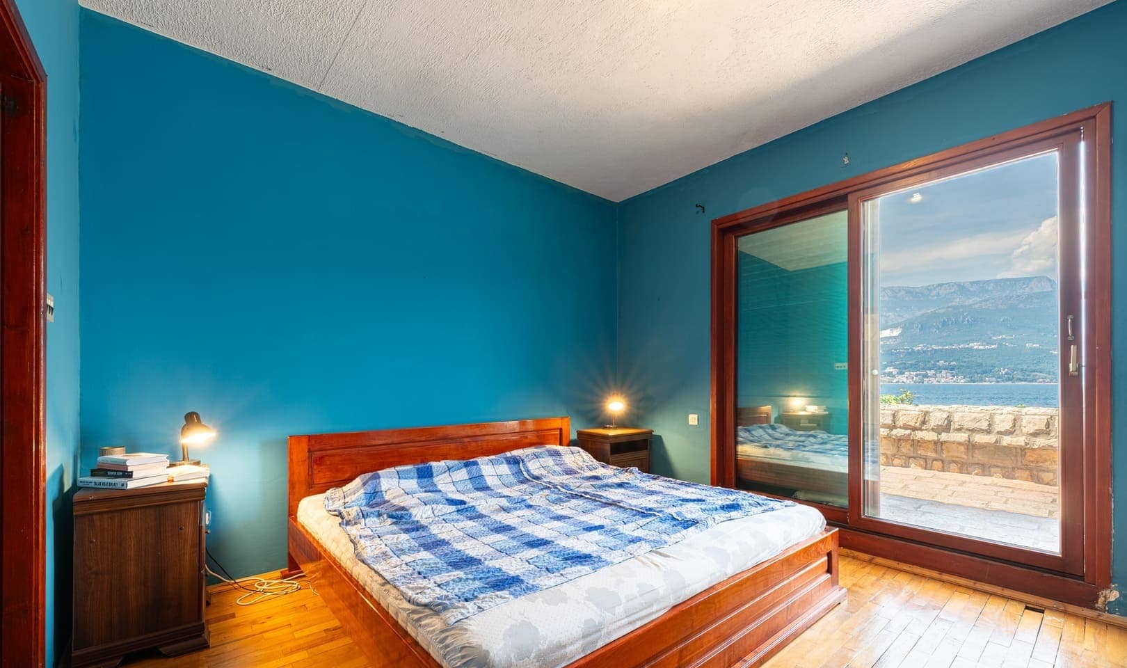 Four-Bedroom Waterfront Stone Villa in Rose, Herceg Novi