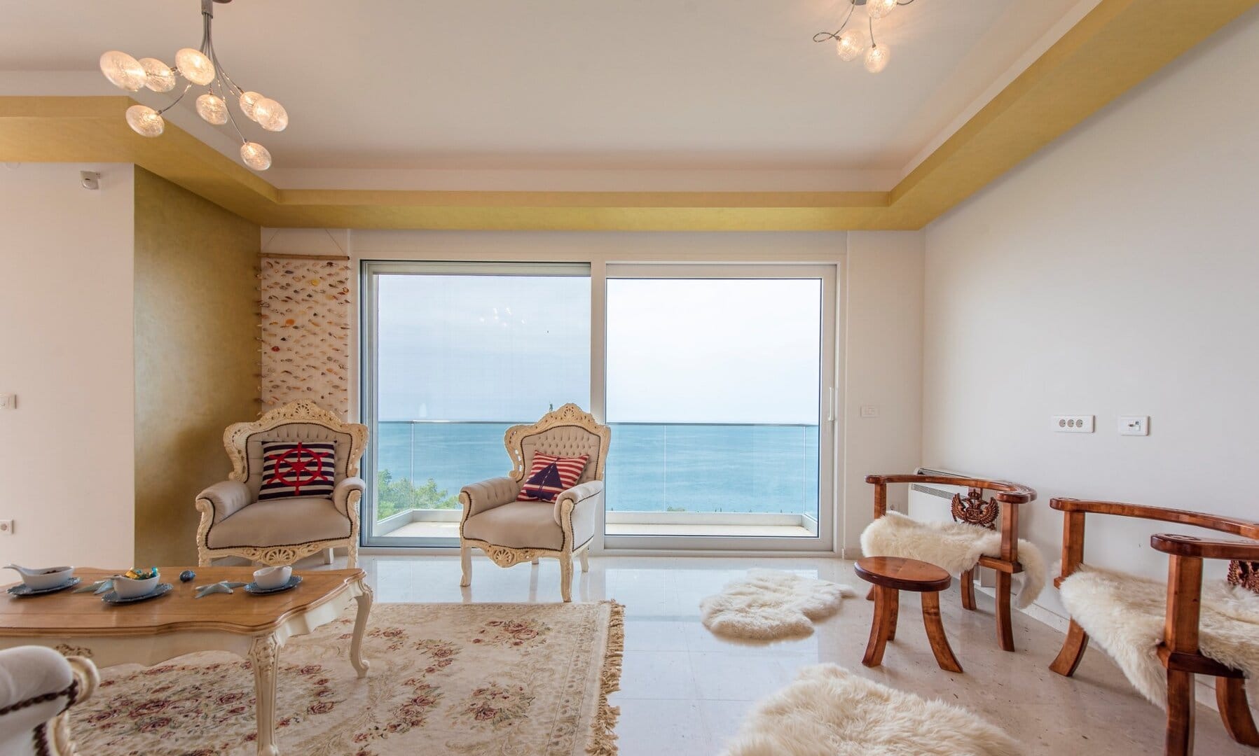 Eight-Bedroom Villa with Pool in Reževići, Budva Riviera