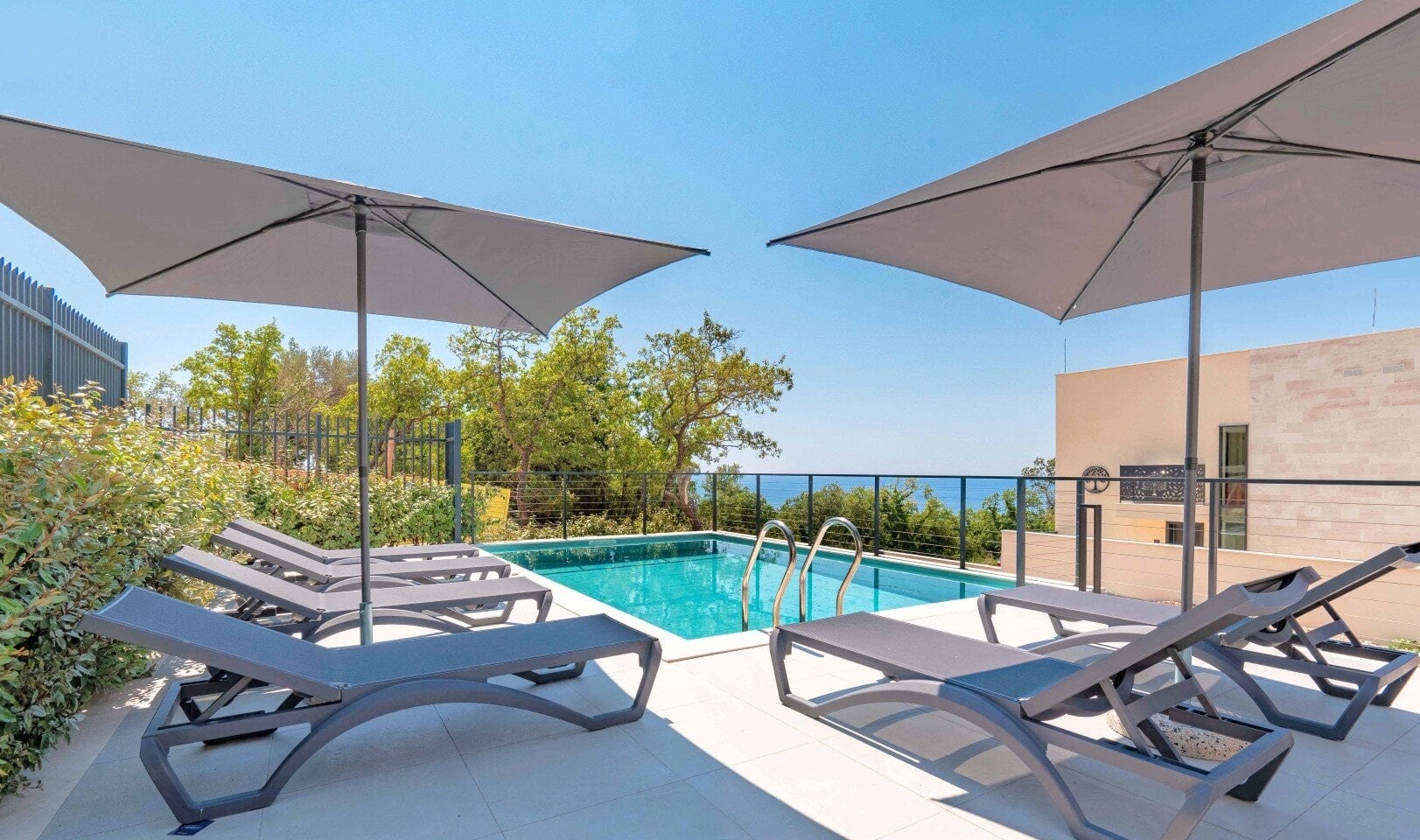 Five-Bedroom Villa with Pool in Reževići, Budva Riviera
